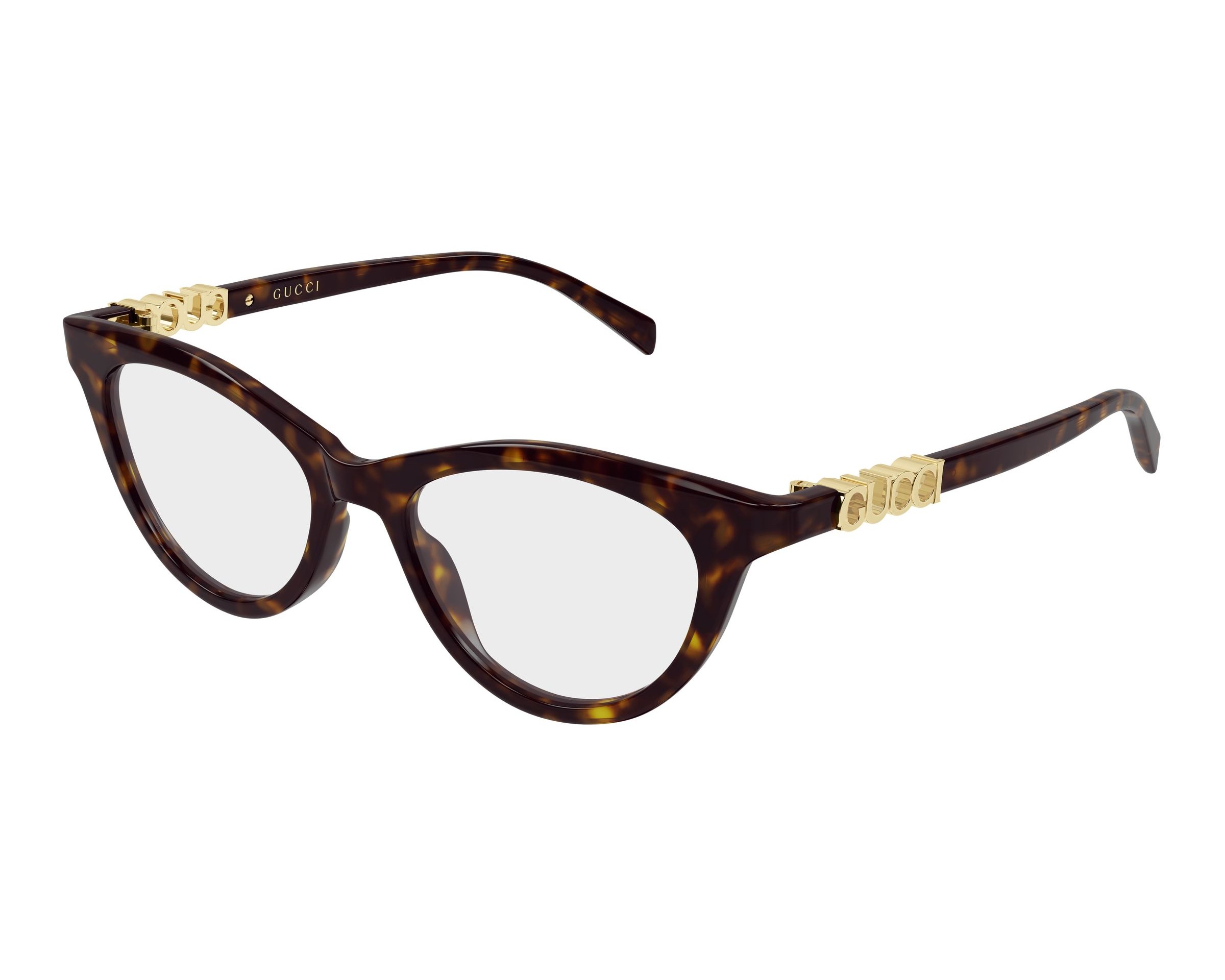 Gucci GG2034O 002 50-17 Havane  vue de profil