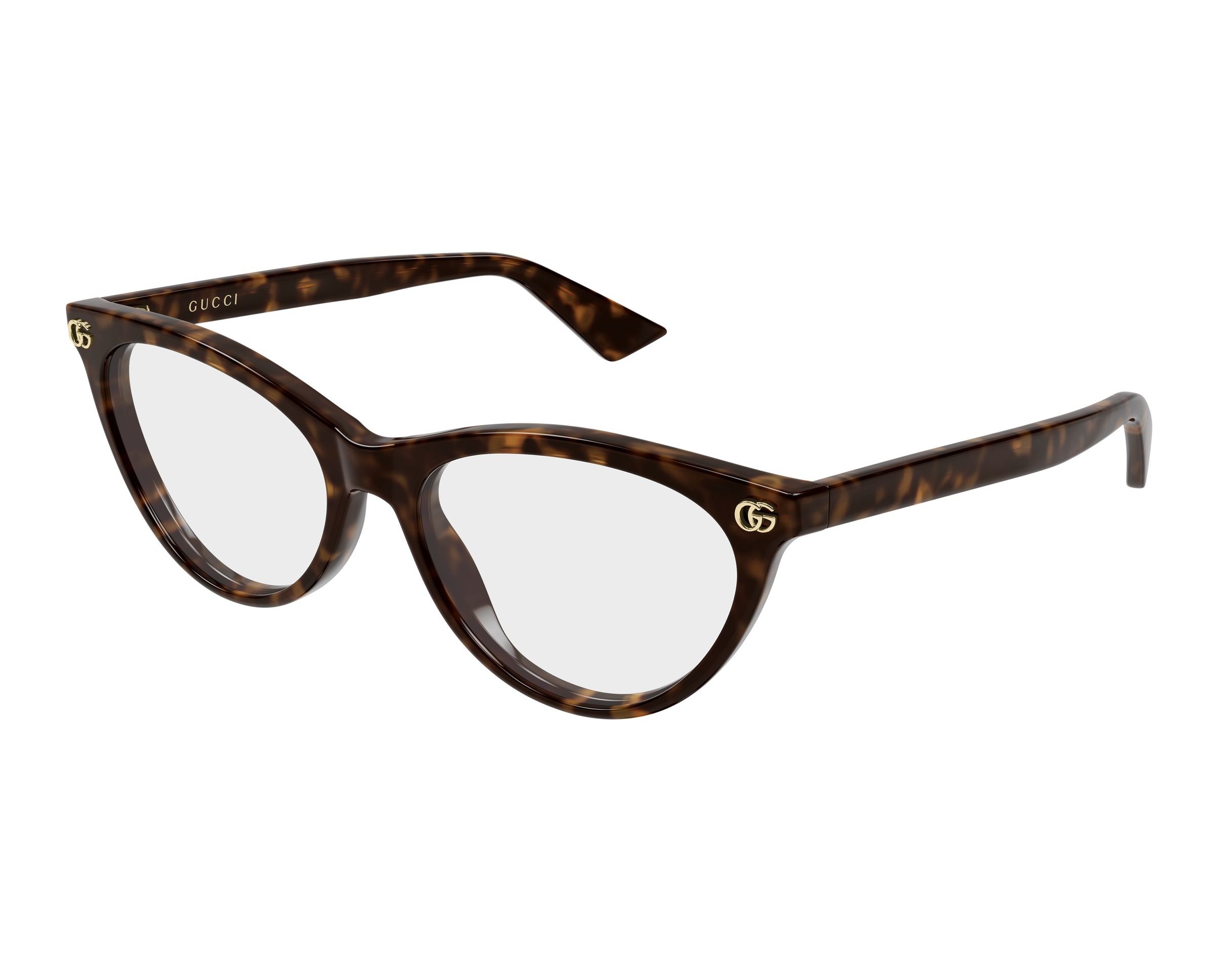 Gucci GG2112O 002 53-16 Havane  vue de profil