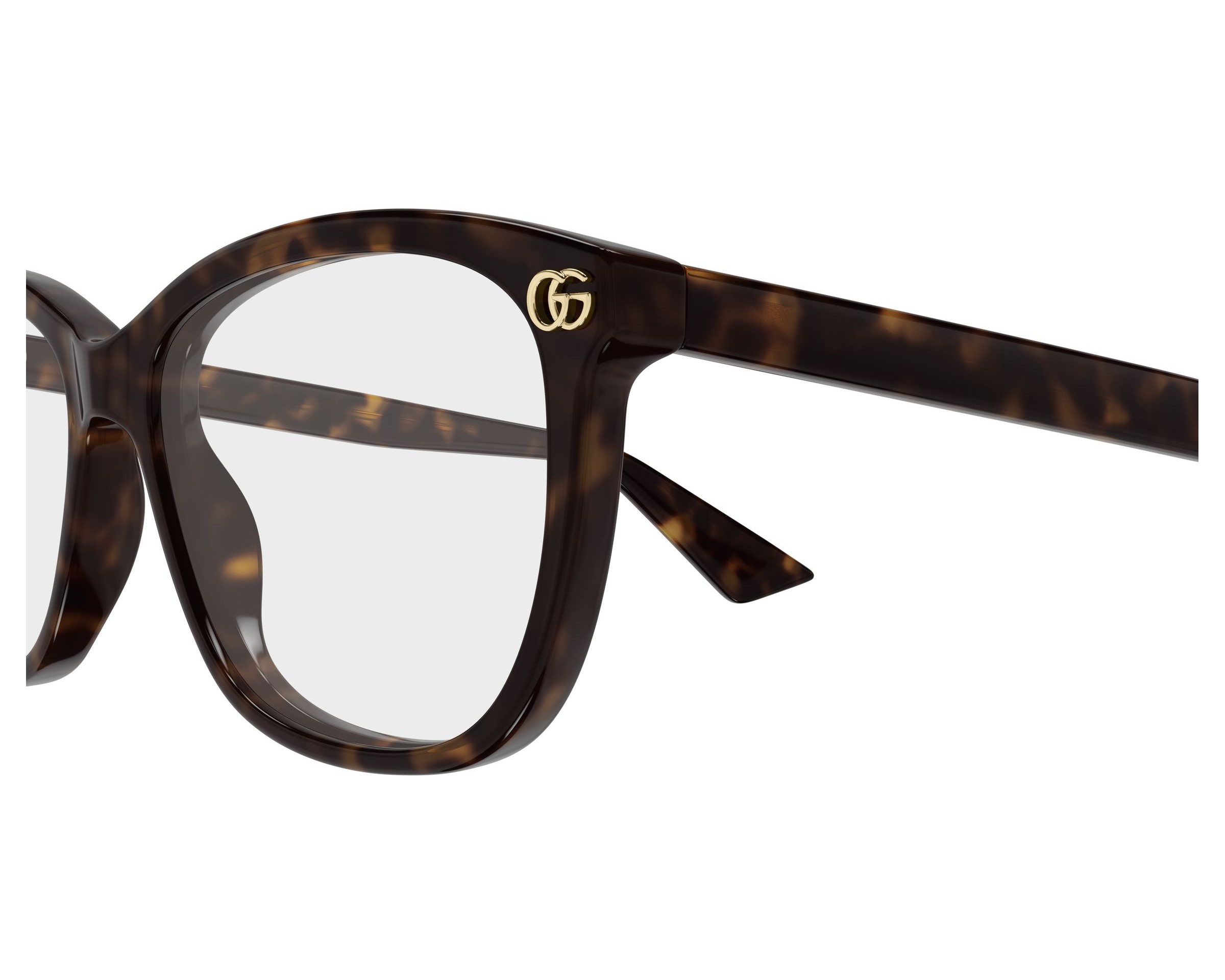 Gucci GG2113O 007 55-15 Havane  vue de c&ocirc;t&eacute;
