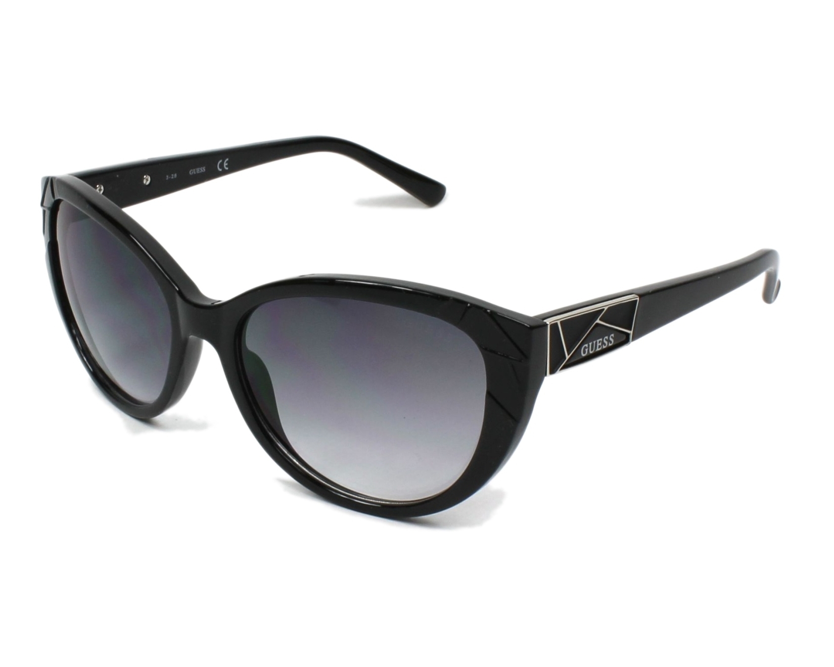 Lunettes De Soleil Guess Femme Modèle GF0405-5901B - Monture Noire ø 59mm - Neufes Avec étui Et étiquettes