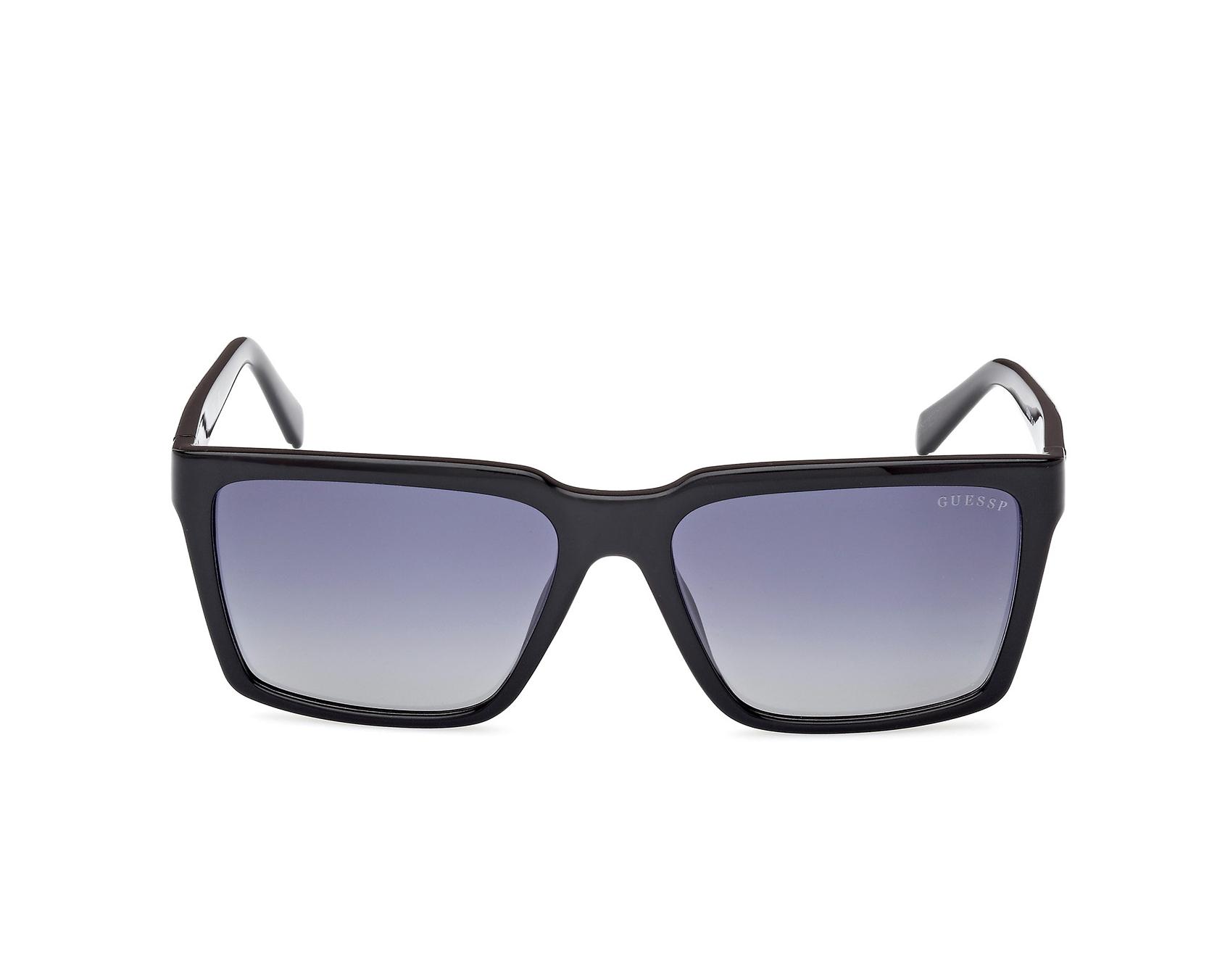 Guess GU00084S 01D 58-17 Noir Acier vue de profil