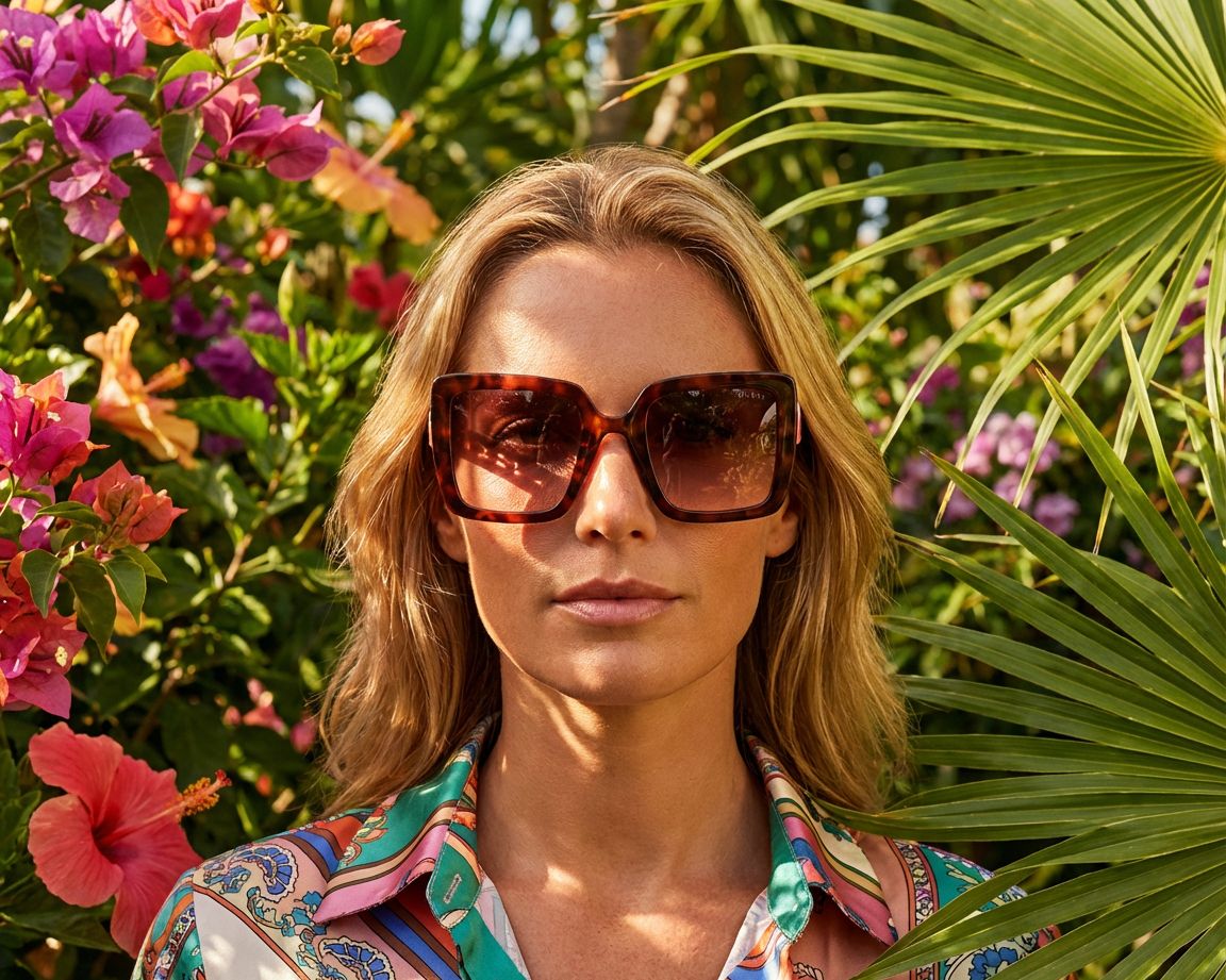Guess GU00103-S 52F 52-23 Havane Or vue 360 degr&eacute;s 6
