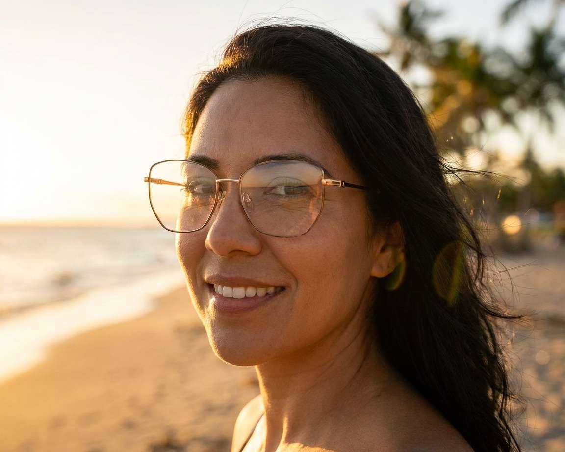 Guess GU-2825 005 55-16 Black Rose gold vue 360 degr&eacute;s 9