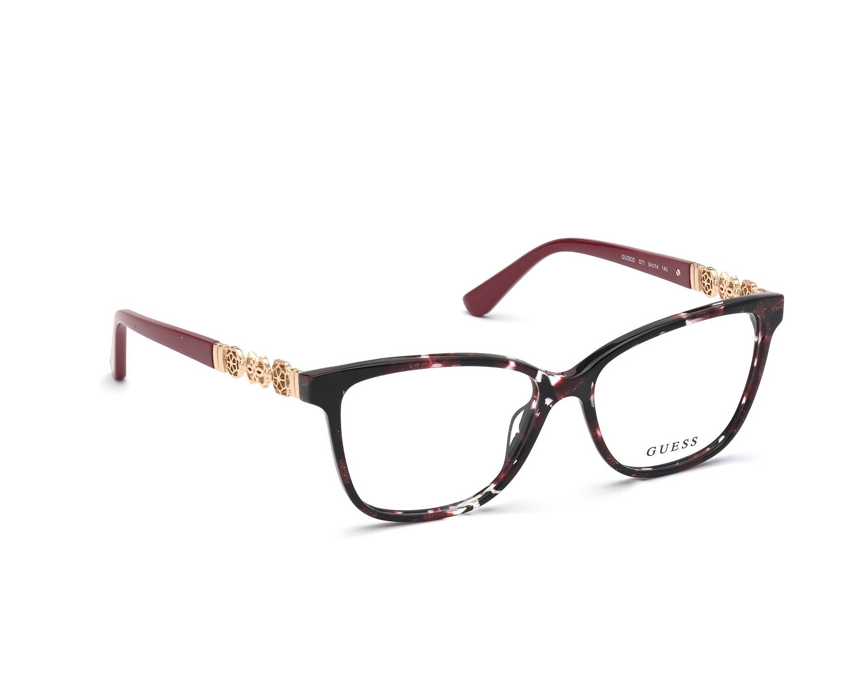 Guess GU-2832 071 52-14 Cerise Cerise vue 360 degr&eacute;s 7