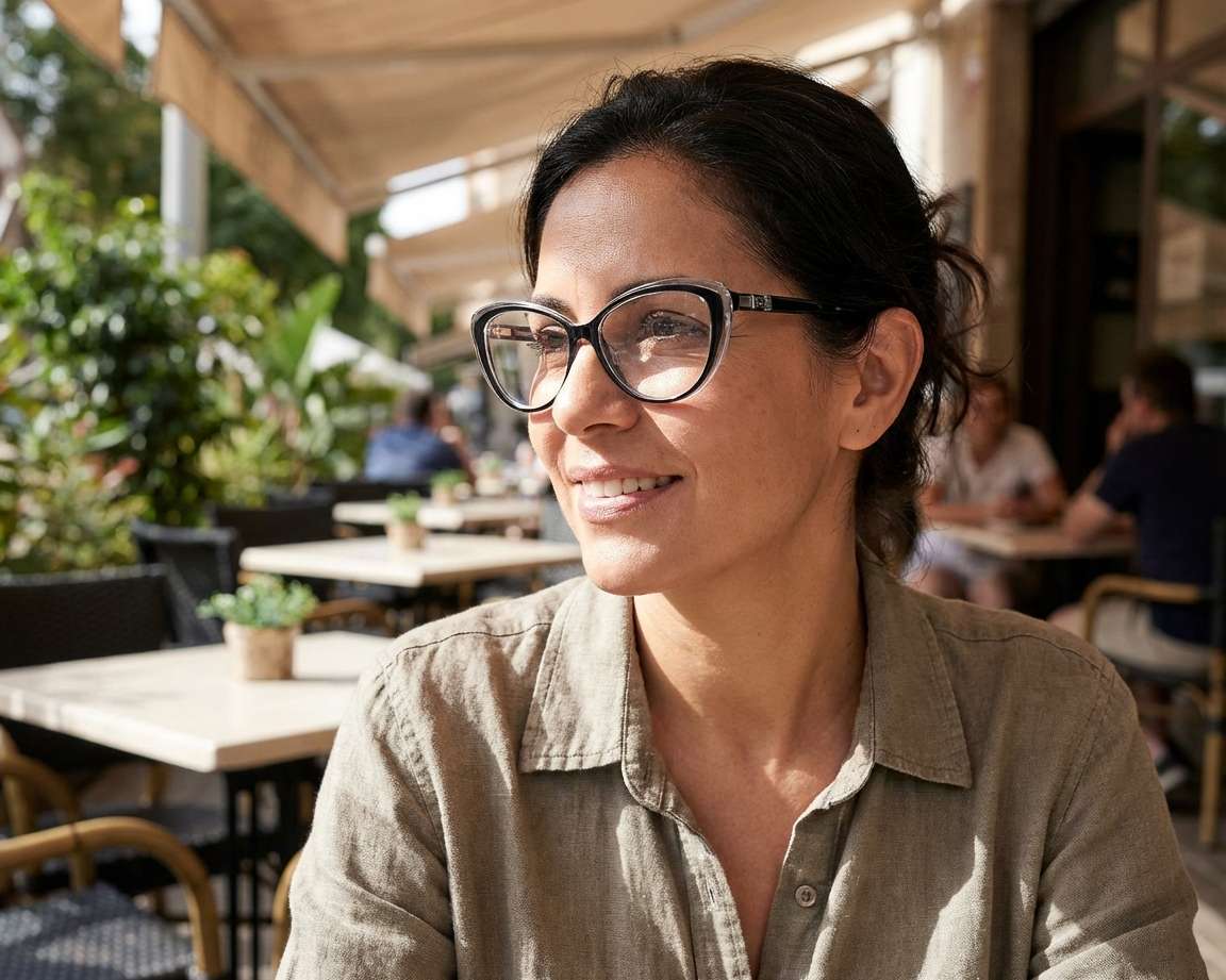 Guess GU2978-V 005 55-14 Noir Cristal vue de c&ocirc;t&eacute;