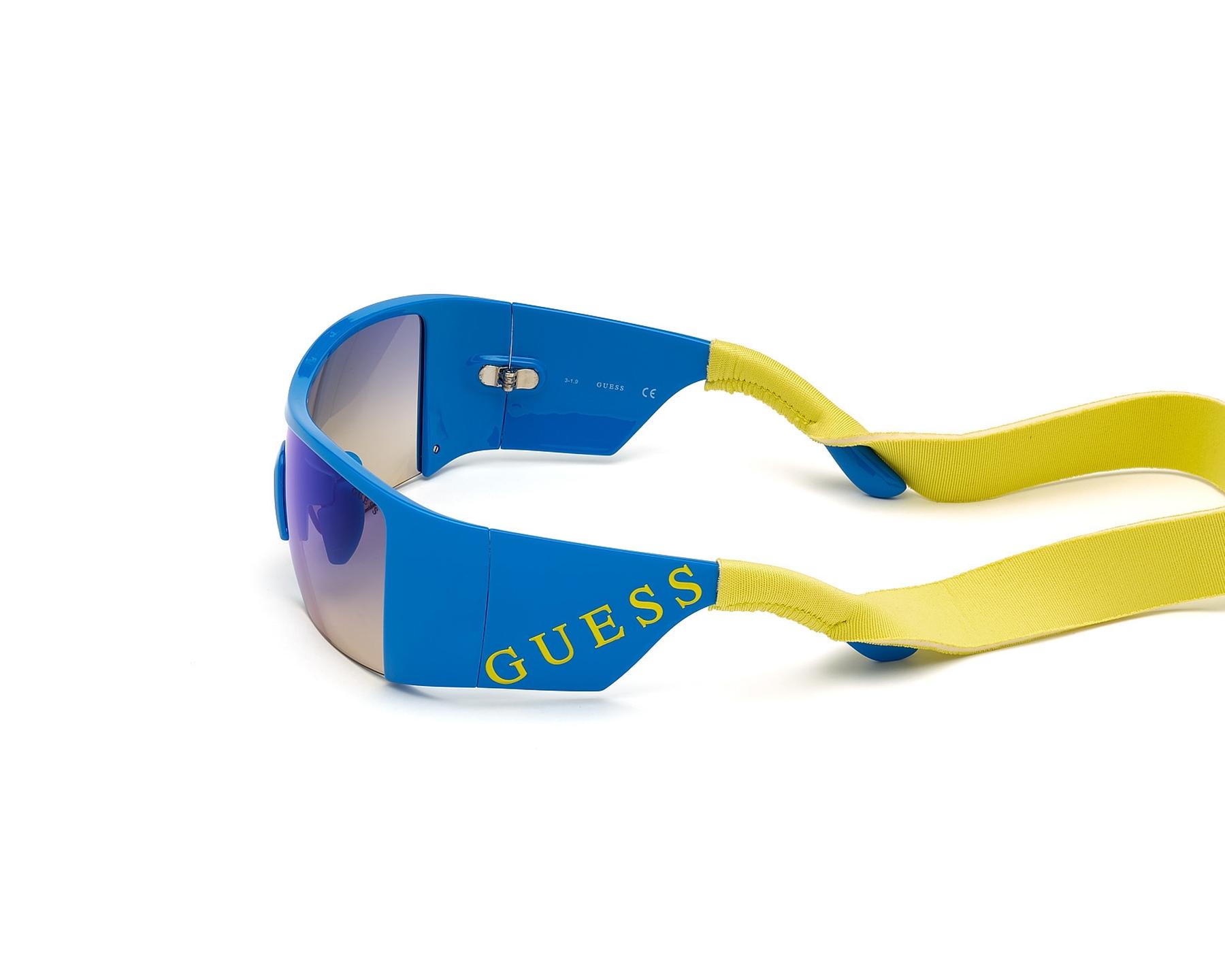 Guess GU-7661-S 90X 62-19 Bleu  vue 360 degr&eacute;s 2