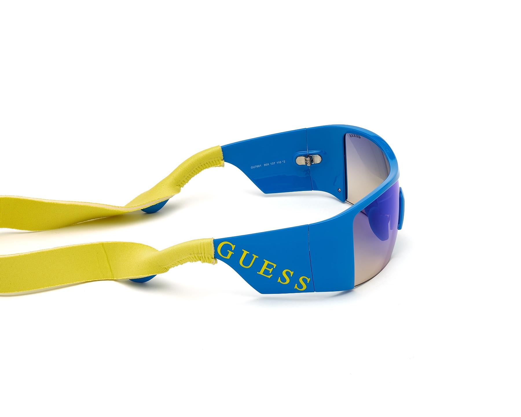 Guess GU-7661-S 90X 62-19 Bleu  vue 360 degr&eacute;s 6