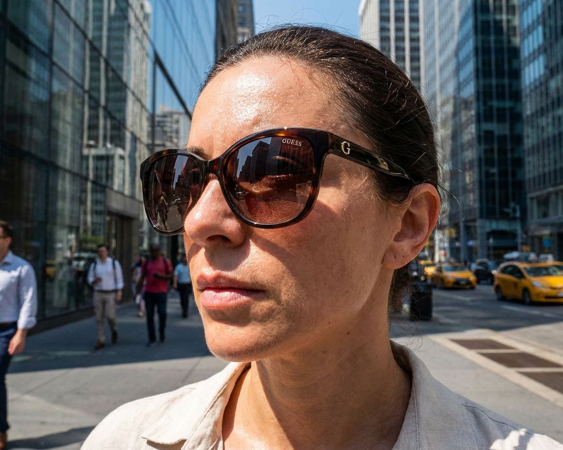 Guess GU7828-S 52F 56-15 Havane  vue 360 degr&eacute;s 9