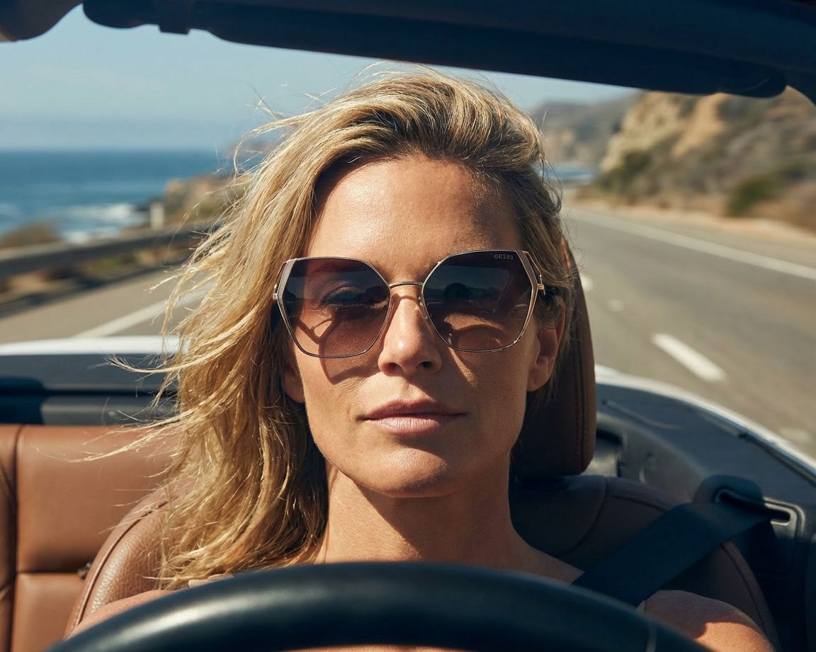 Guess GU7843S 28F 61-18 Rose Rose doré autre vue