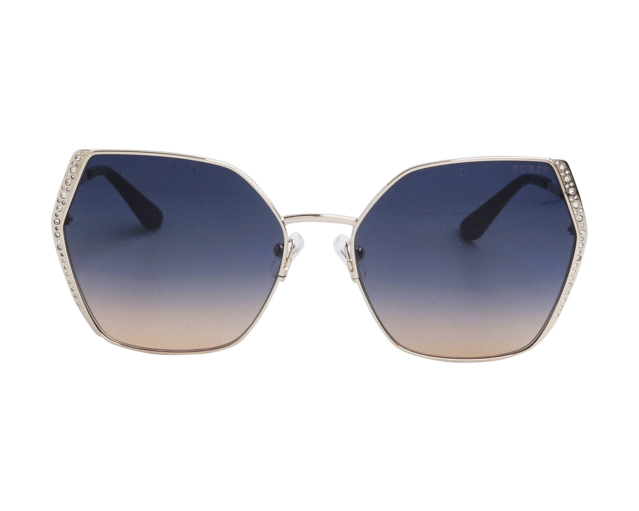 Guess GU7843S 33W 61-18 Or Noir vue de profil