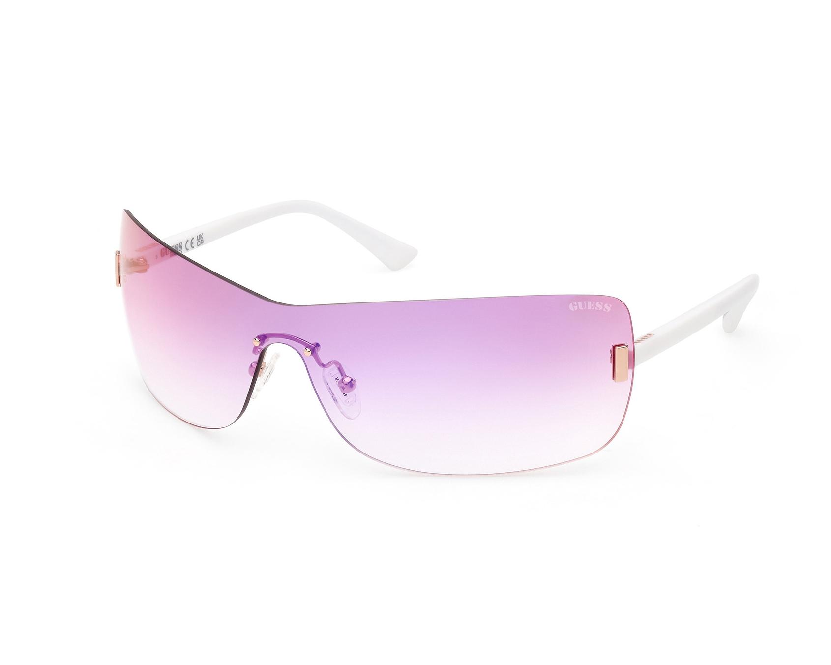 Guess GU8287-S 21Z - Blanc Or vue de profil