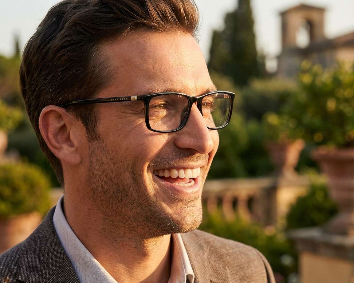 Hugo Boss BOSS-0680-IT 807 55-16 Black  autre vue