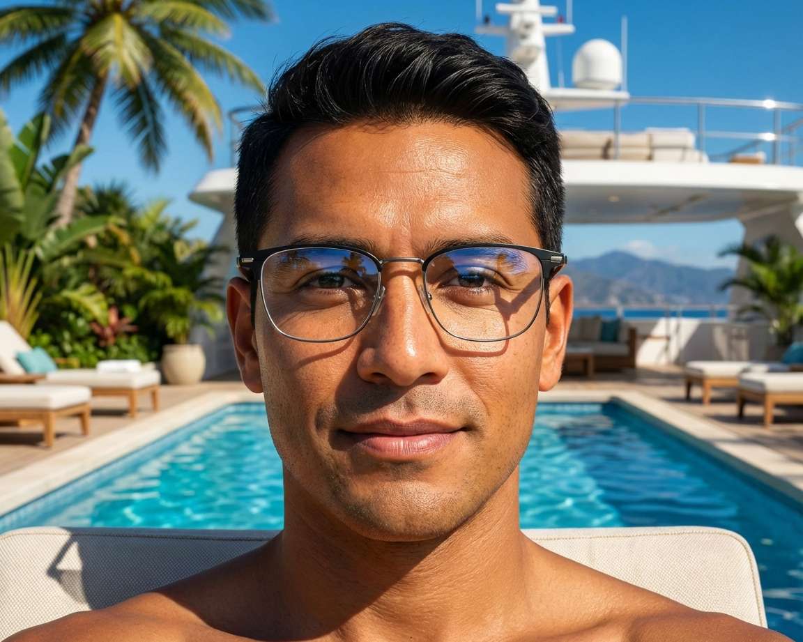 Hugo Boss BOSS-1125 003 52-19 Negra Ruthenium autre vue