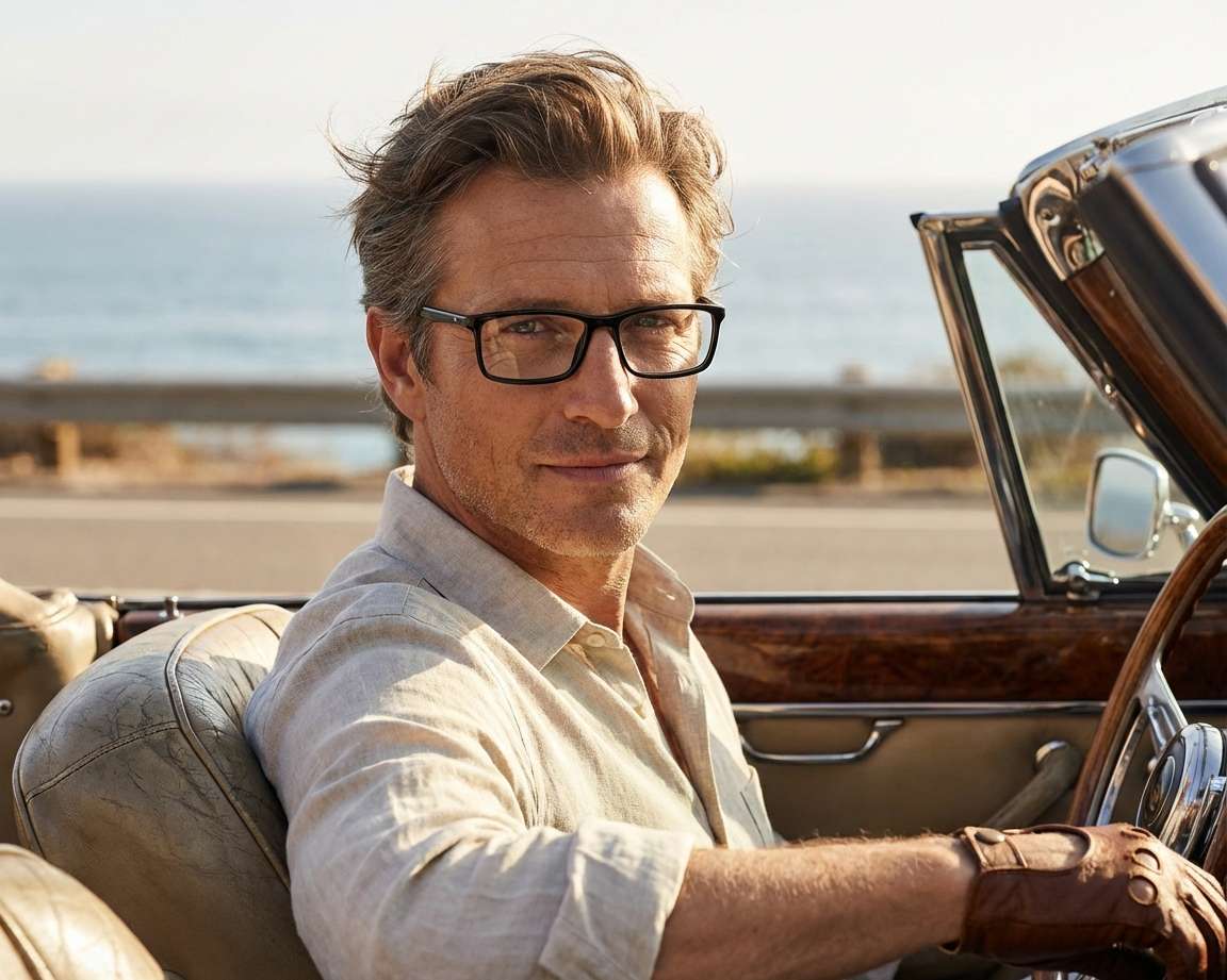 Hugo Boss BOSS-1493 284 55-16 Noir Ruthénium vue 360 degr&eacute;s 6