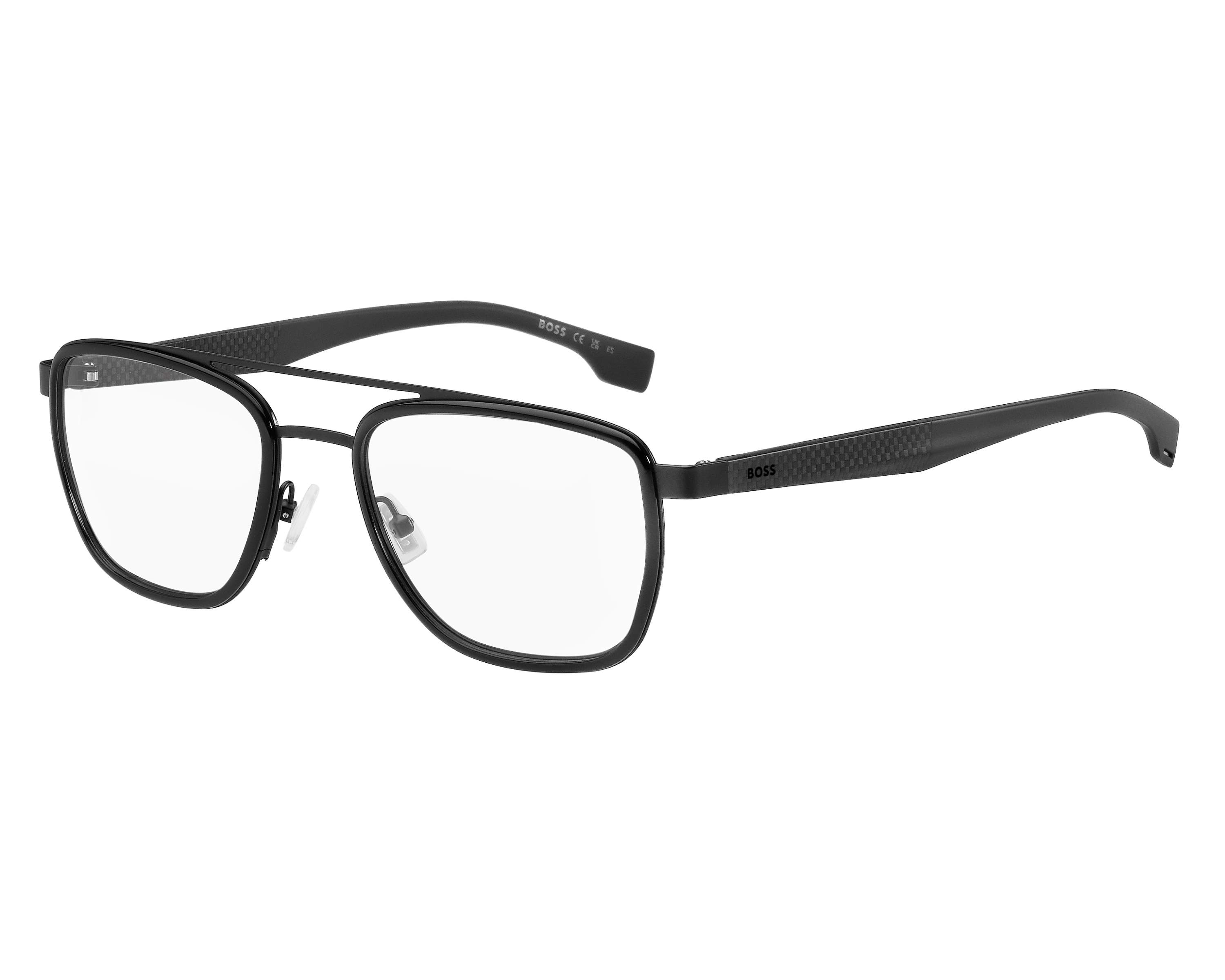 Hugo Boss BOSS-1583 807 55-19 Noir  vue 360 degr&eacute;s 1
