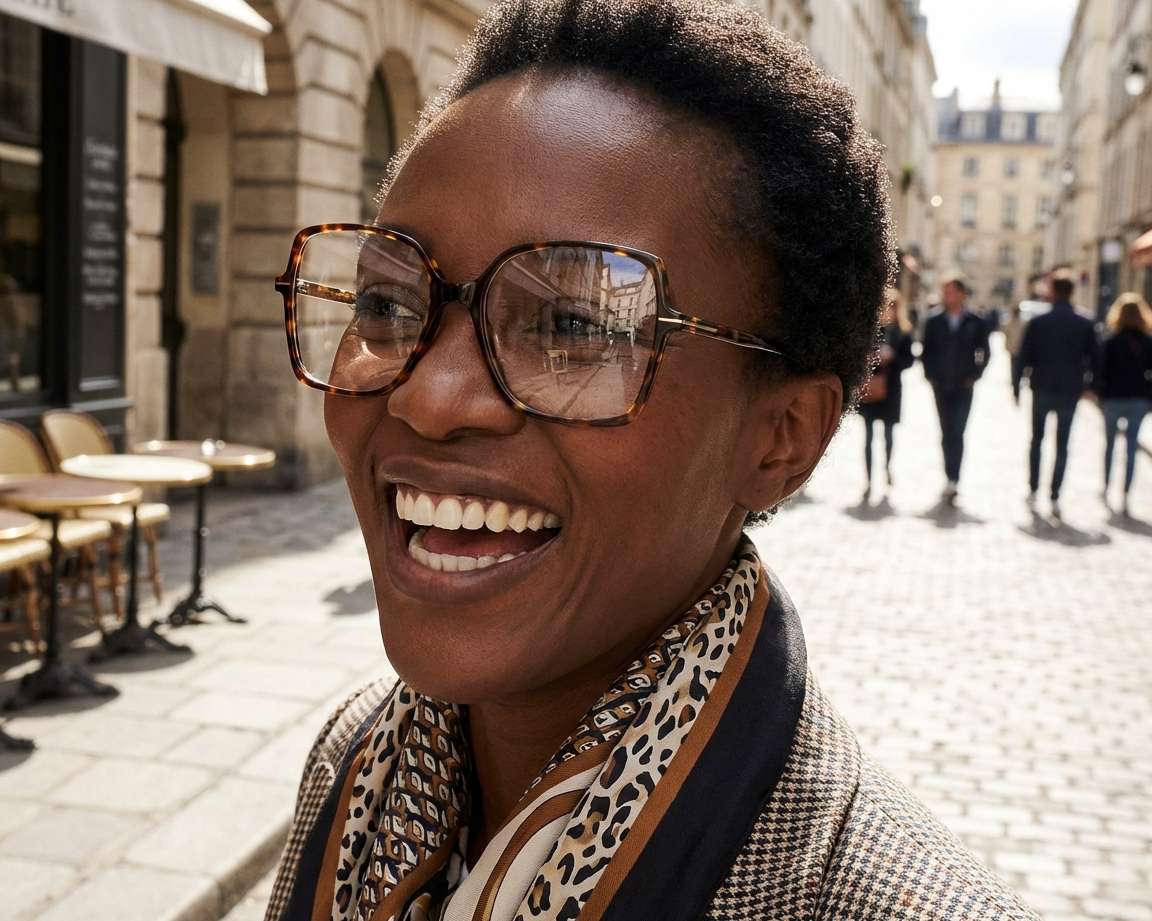 Hugo Boss BOSS-1587 HJV 55-15 Havane Jaune vue 360 degr&eacute;s 6