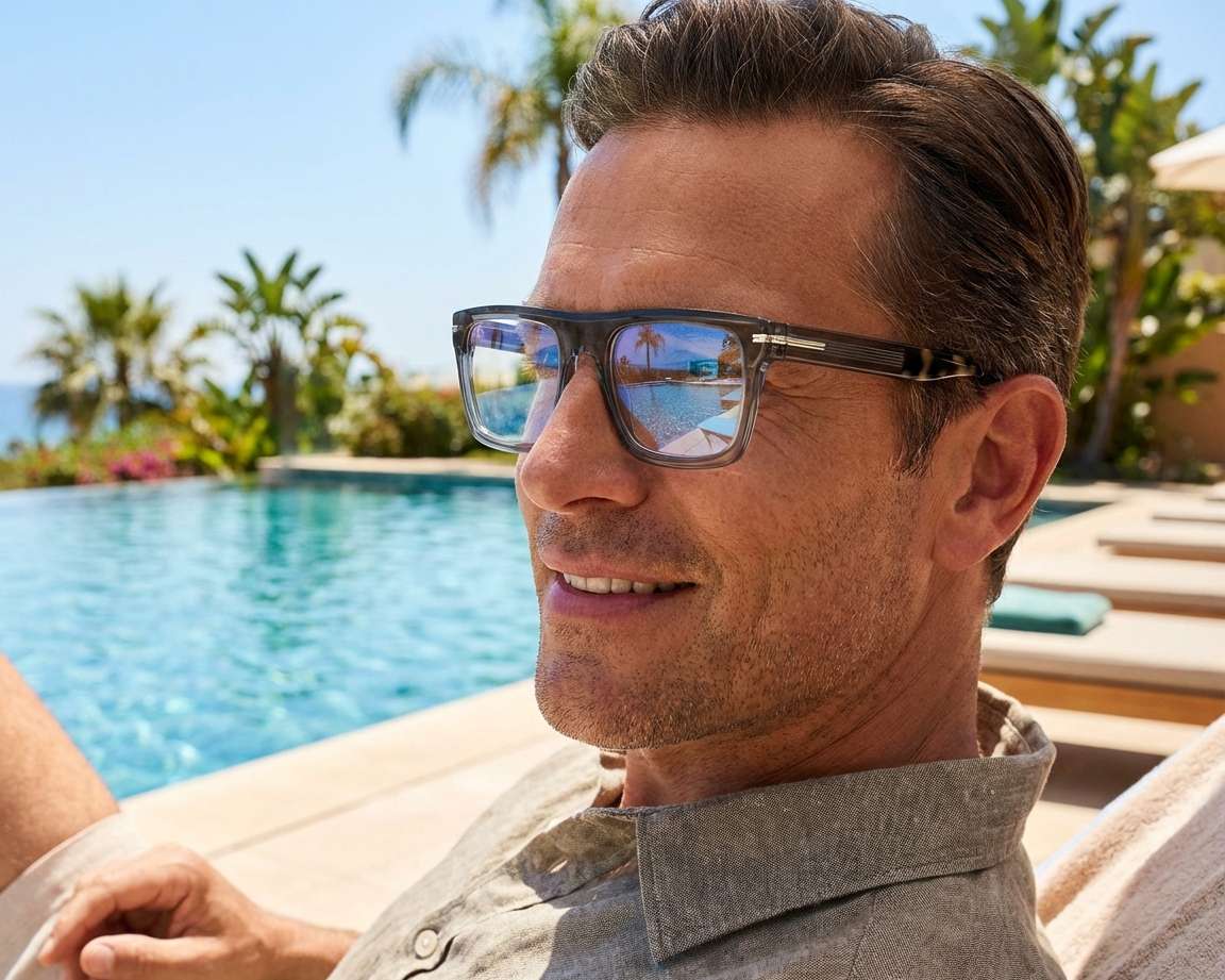 Hugo Boss BOSS-1597 ACI 52-20 Grey  vue 360 degr&eacute;s 5