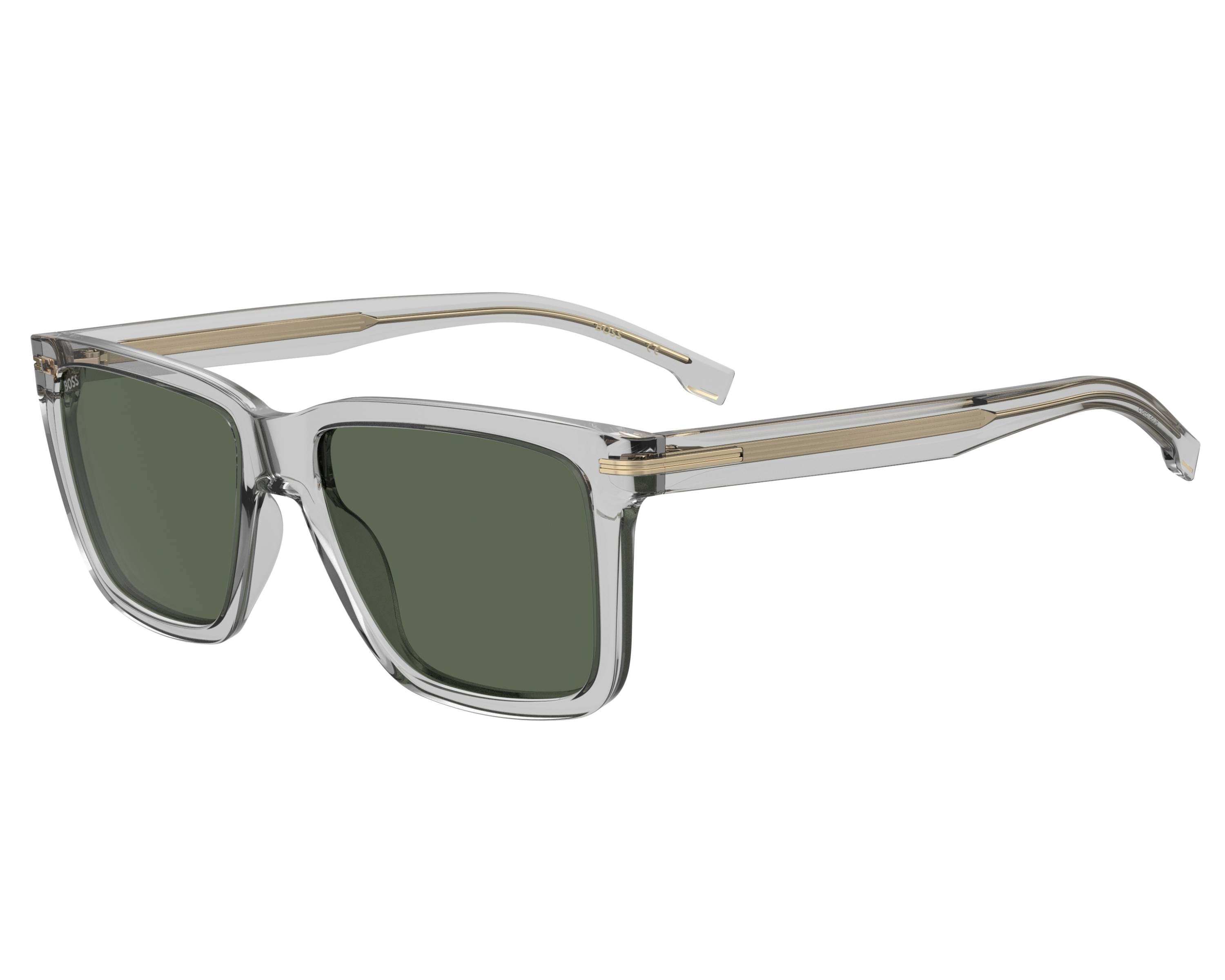 Hugo Boss BOSS-1598-S KB7QT 55-17 Gris  vue 360 degr&eacute;s 1