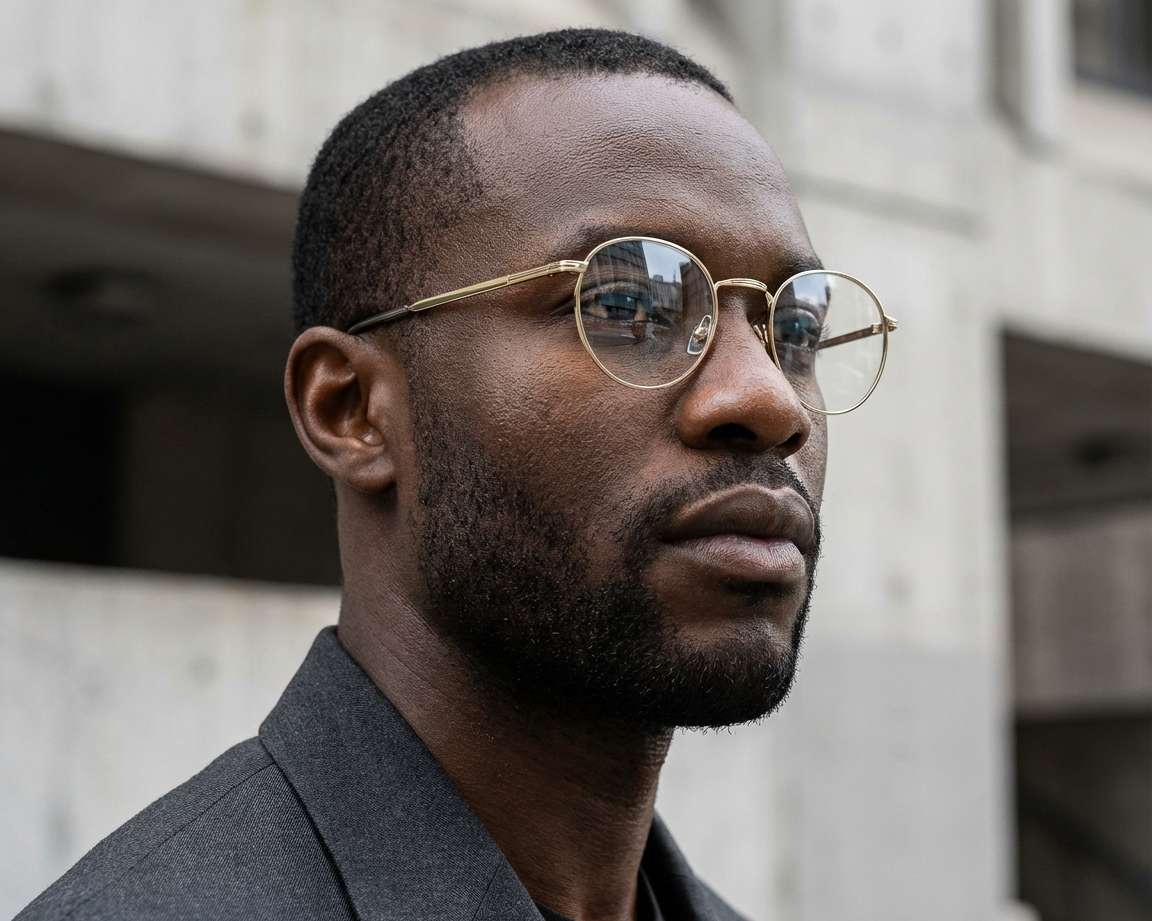 Hugo Boss BOSS-1605 J5G 50-21 Gold  vue 360 degr&eacute;s 5