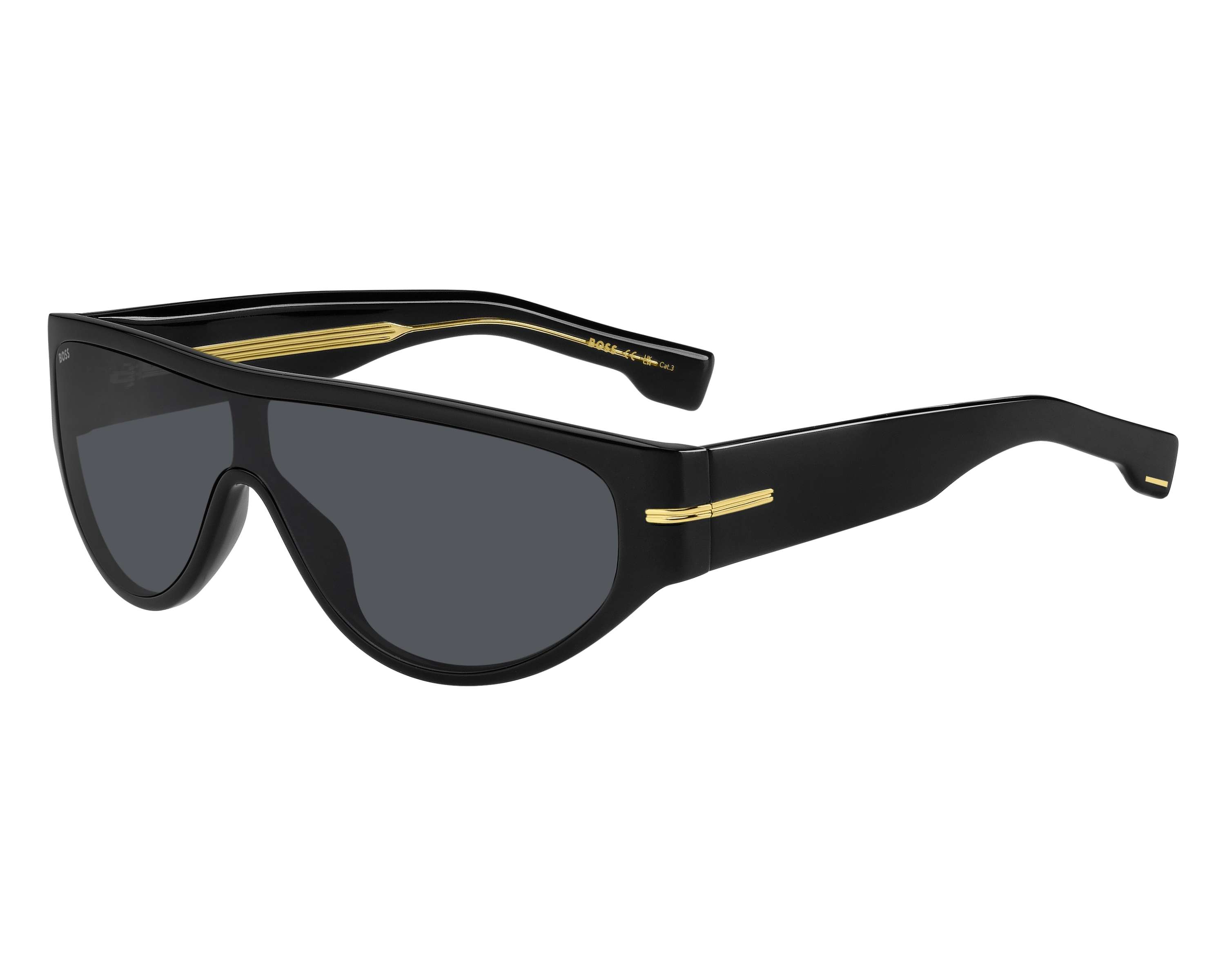 Hugo Boss BOSS-1623-S 807/IR - Noir  vue 360 degr&eacute;s 1