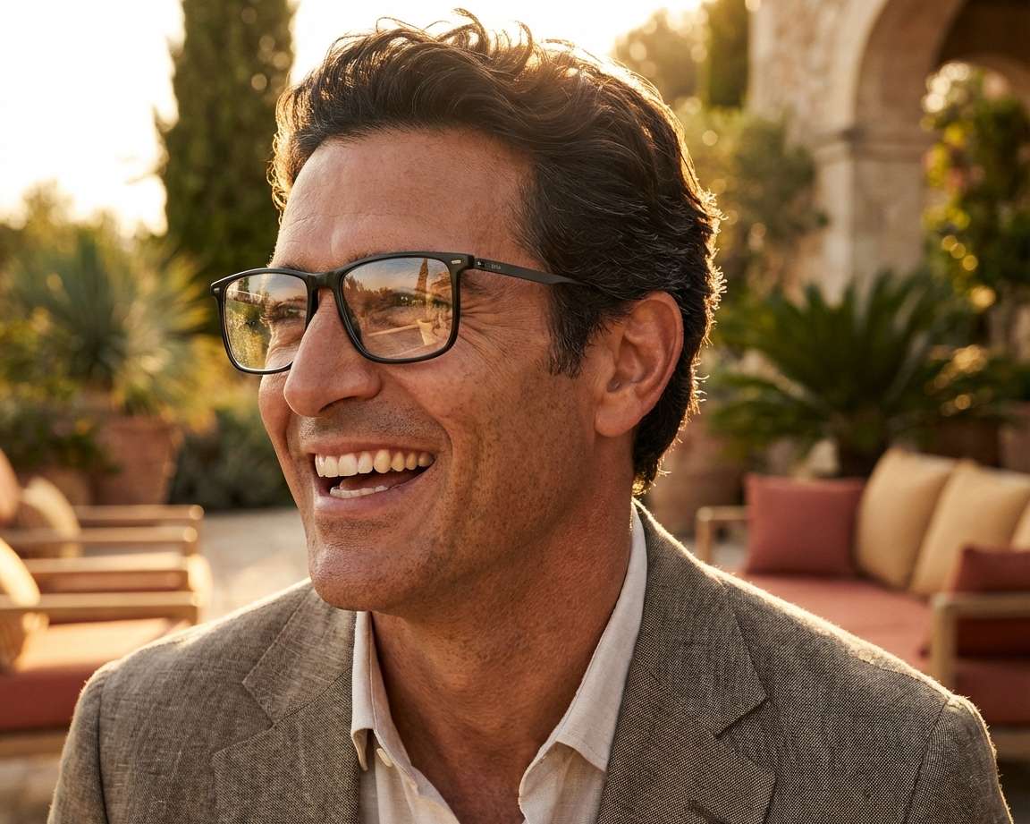 Hugo Boss BOSS-1642 ANS 55-15 Noir Ruthénium vue 360 degr&eacute;s 6