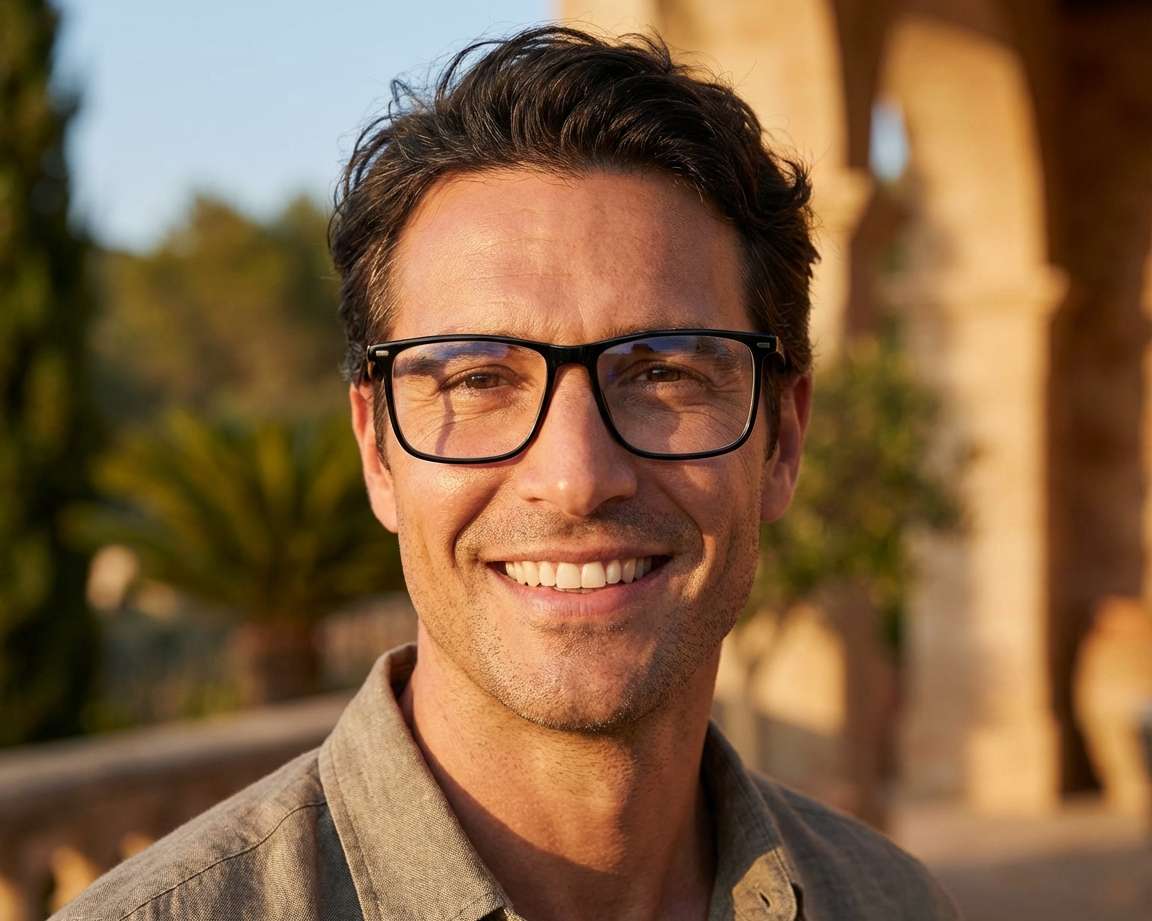 Hugo Boss BOSS-1642 ANS 55-15 Noir Ruthénium vue 360 degr&eacute;s 7