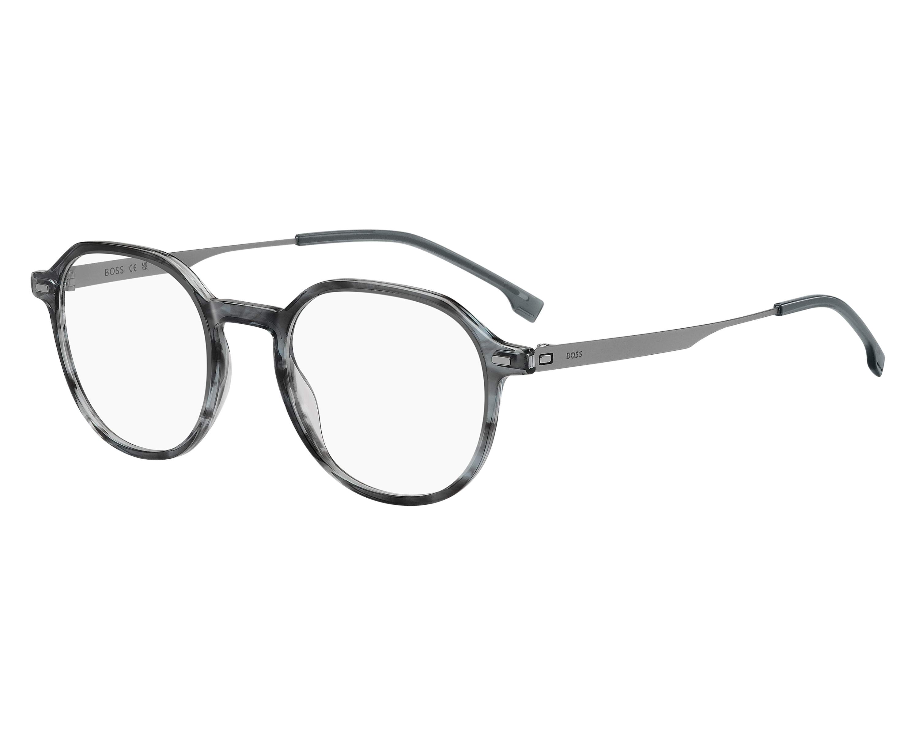 Hugo Boss BOSS-1697 PZH 50-21 Gris Bleu vue 360 degr&eacute;s 5