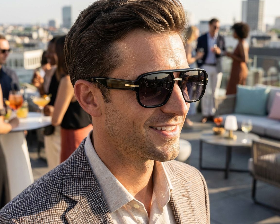 Hugo Boss BOSS-1718-S 807/1I 57-15 Noir  vue 360 degr&eacute;s 5