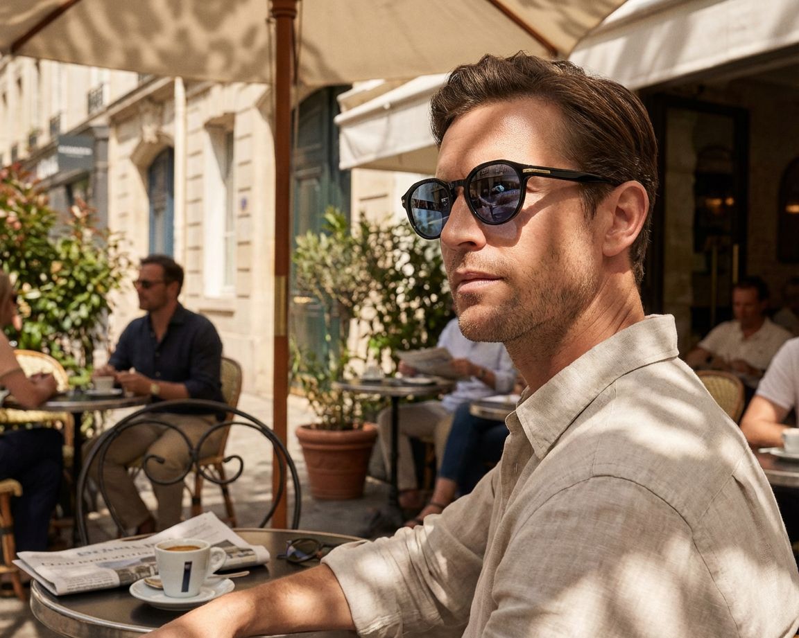 Hugo Boss BOSS-1721-S 807/KU 50-22 Noir  vue 360 degr&eacute;s 5