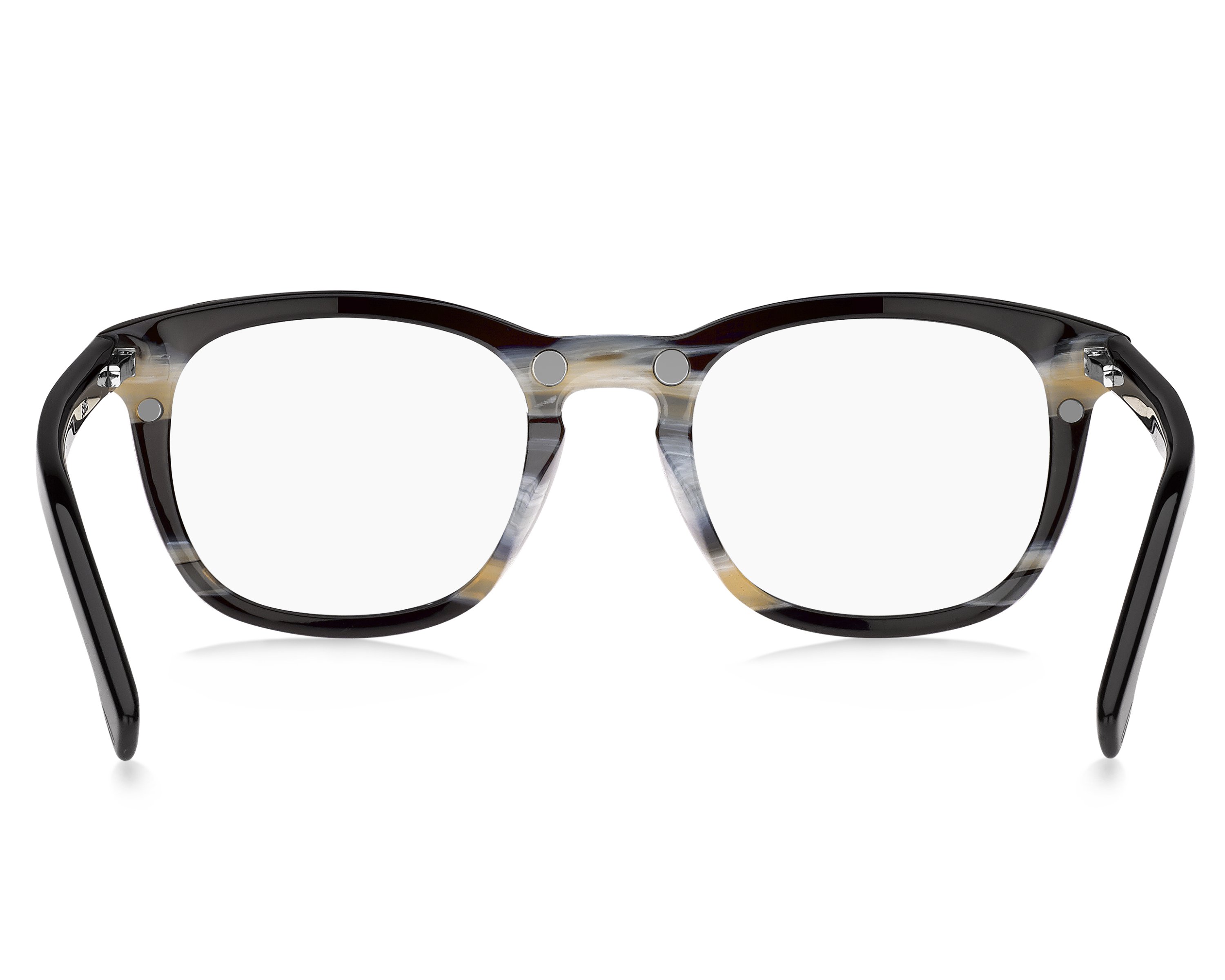Hugo Boss BOSS-1725-G-CS QF6/M9 51-21 Noir Blanc vue 360 degr&eacute;s 4