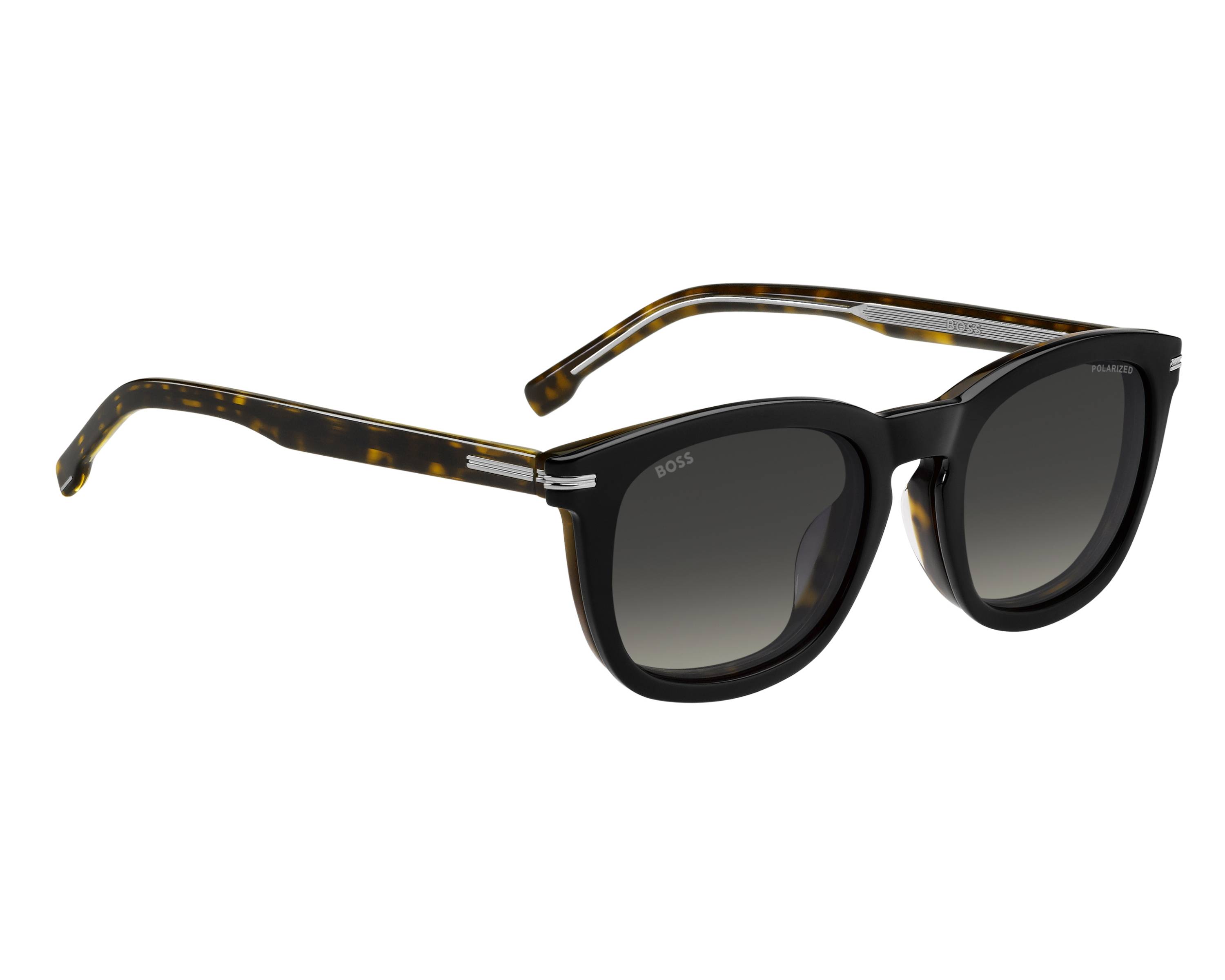 Hugo Boss BOSS-1725-G-CS WR7/LB 51-21 Noir Blanc vue 360 degr&eacute;s 5