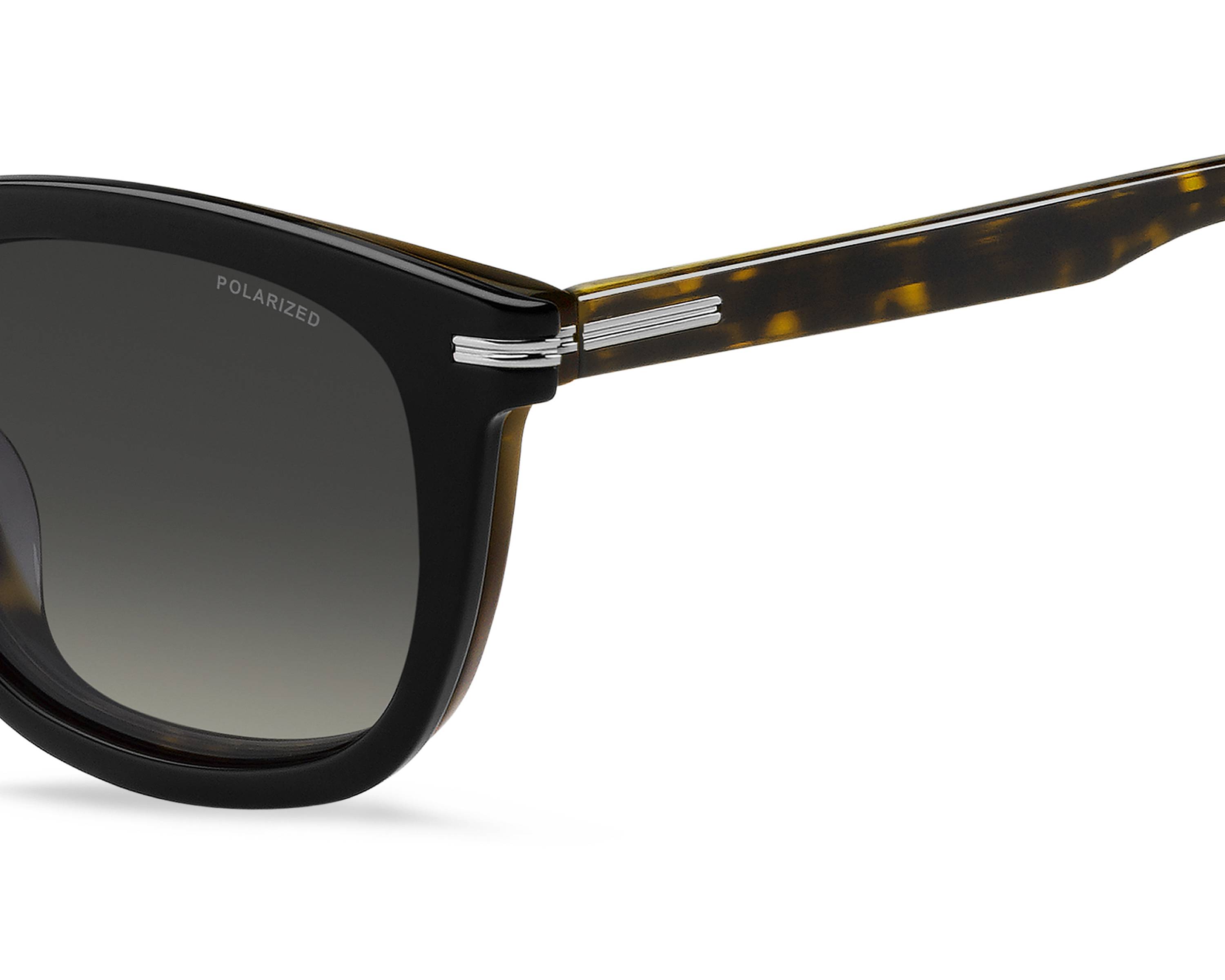 Hugo Boss BOSS-1725-G-CS WR7/LB 51-21 Noir Blanc vue 360 degr&eacute;s 6