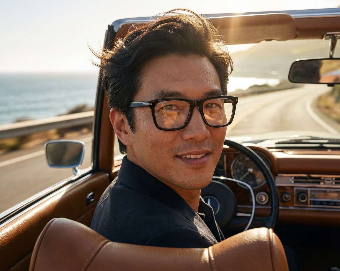 Hugo Boss BOSS-1726-G-CS 807/M9 55-17 Noir  vue 360 degr&eacute;s 8