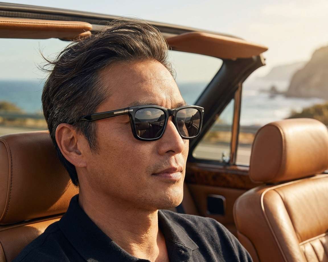 Hugo Boss BOSS-1726-G-CS 807/M9 55-17 Noir  vue 360 degr&eacute;s 9