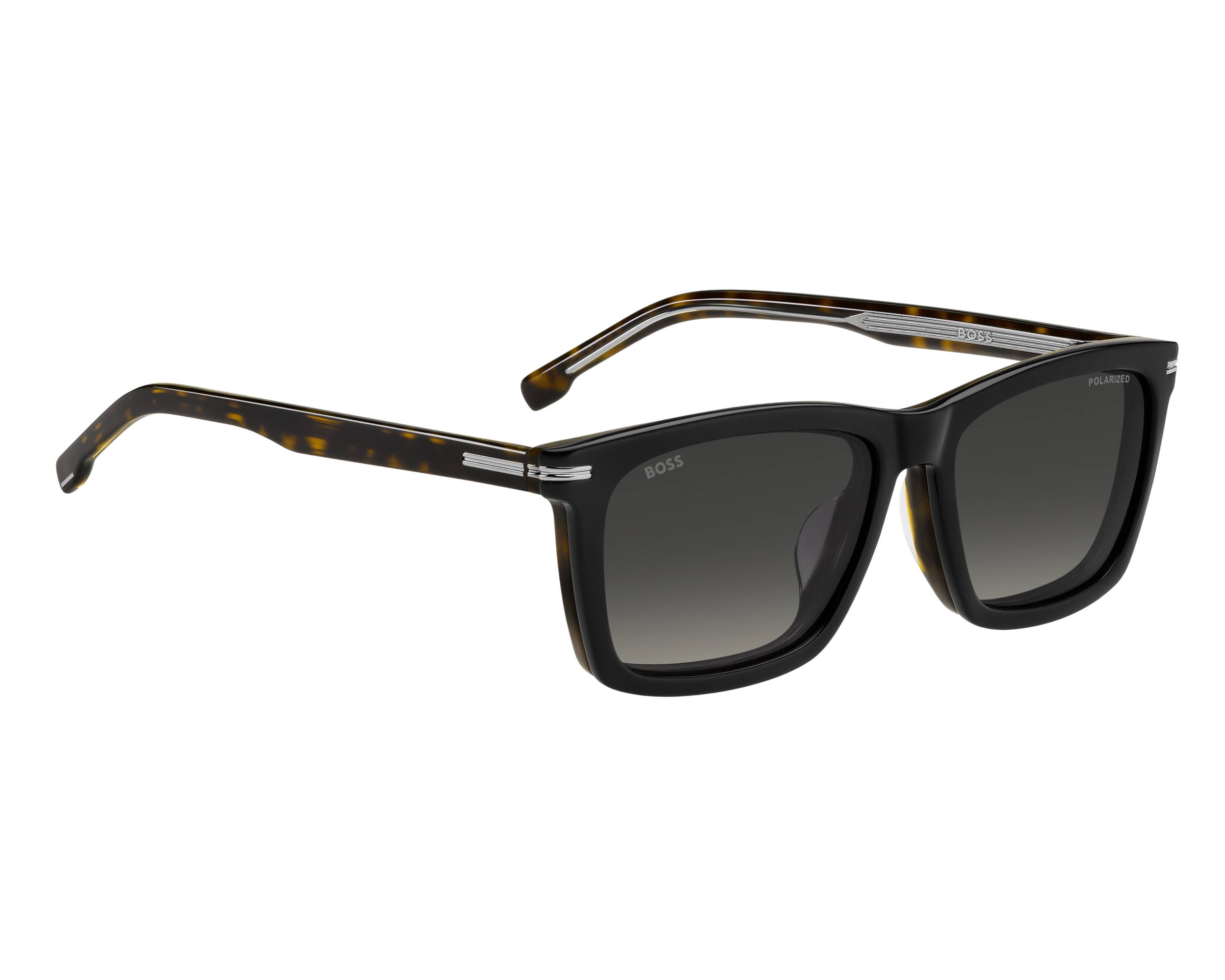 Hugo Boss BOSS-1726-G-CS WR7/LB 55-17 Black White vue 360 degr&eacute;s 7