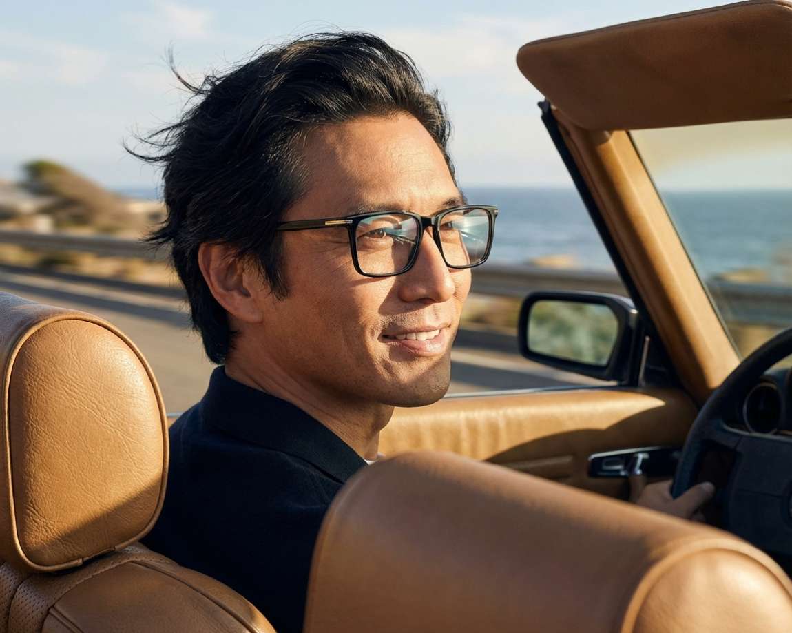 Hugo Boss BOSS-1753-G 807 55-17 Noir  vue 360 degr&eacute;s 6