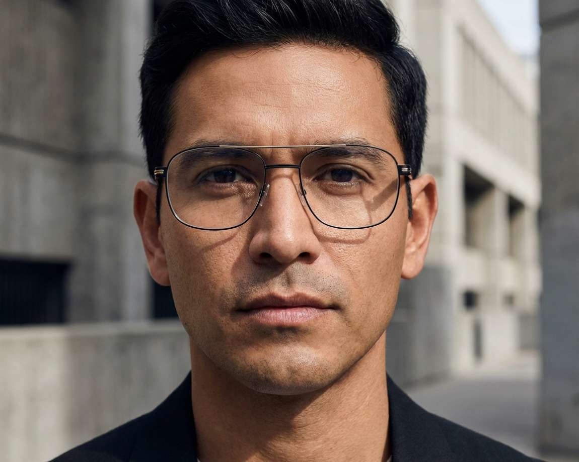 Hugo Boss BOSS-1756 I46 54-18 Black Gold vue 360 degr&eacute;s 5