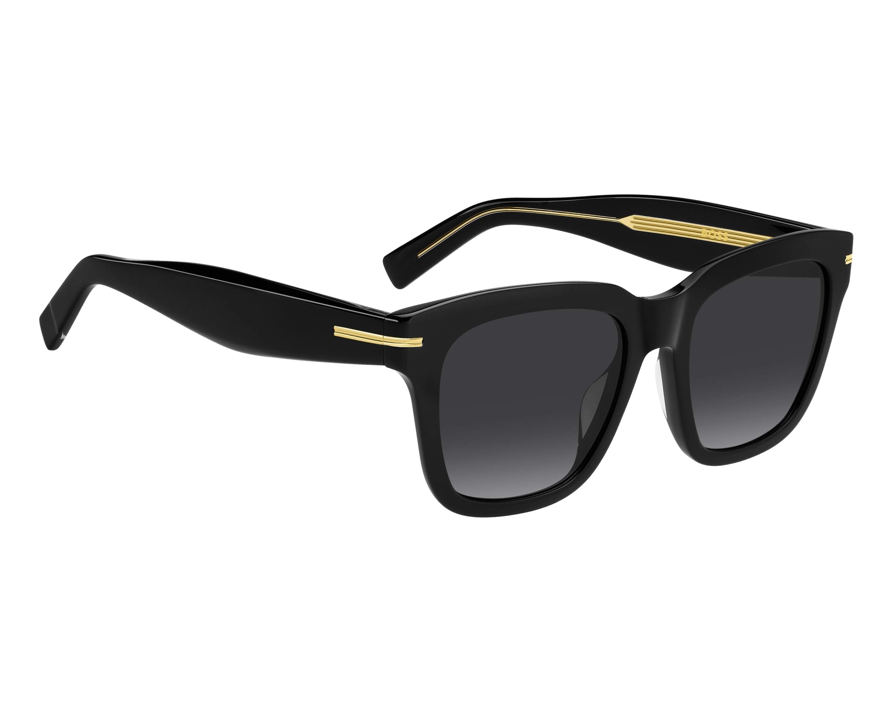 Hugo Boss BOSS-1778-G-S 807/9O 52-19 Noir  vue de profil