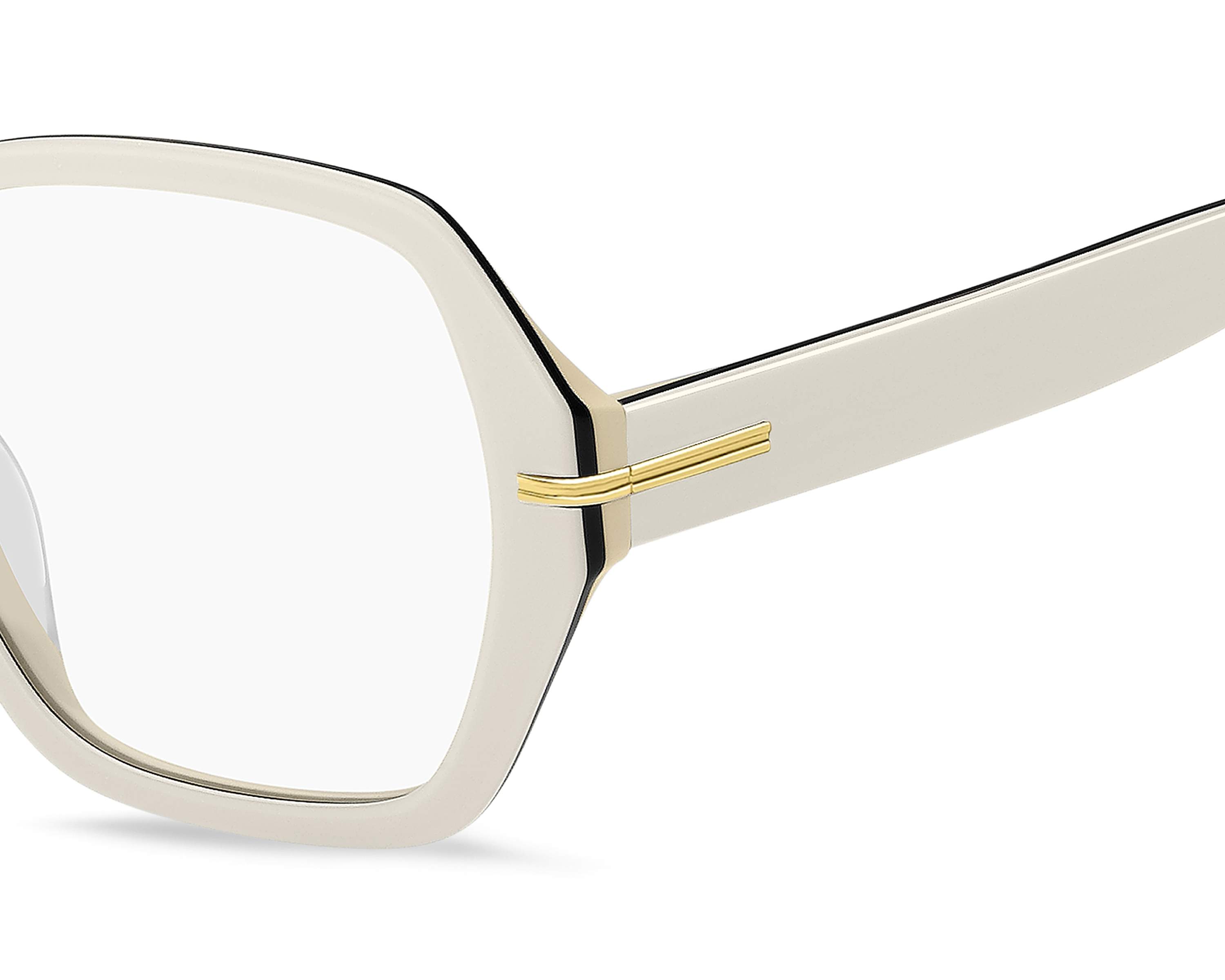 Hugo Boss BOSS-1780-G CCP 53-18 Blanc Noir vue 360 degr&eacute;s 2