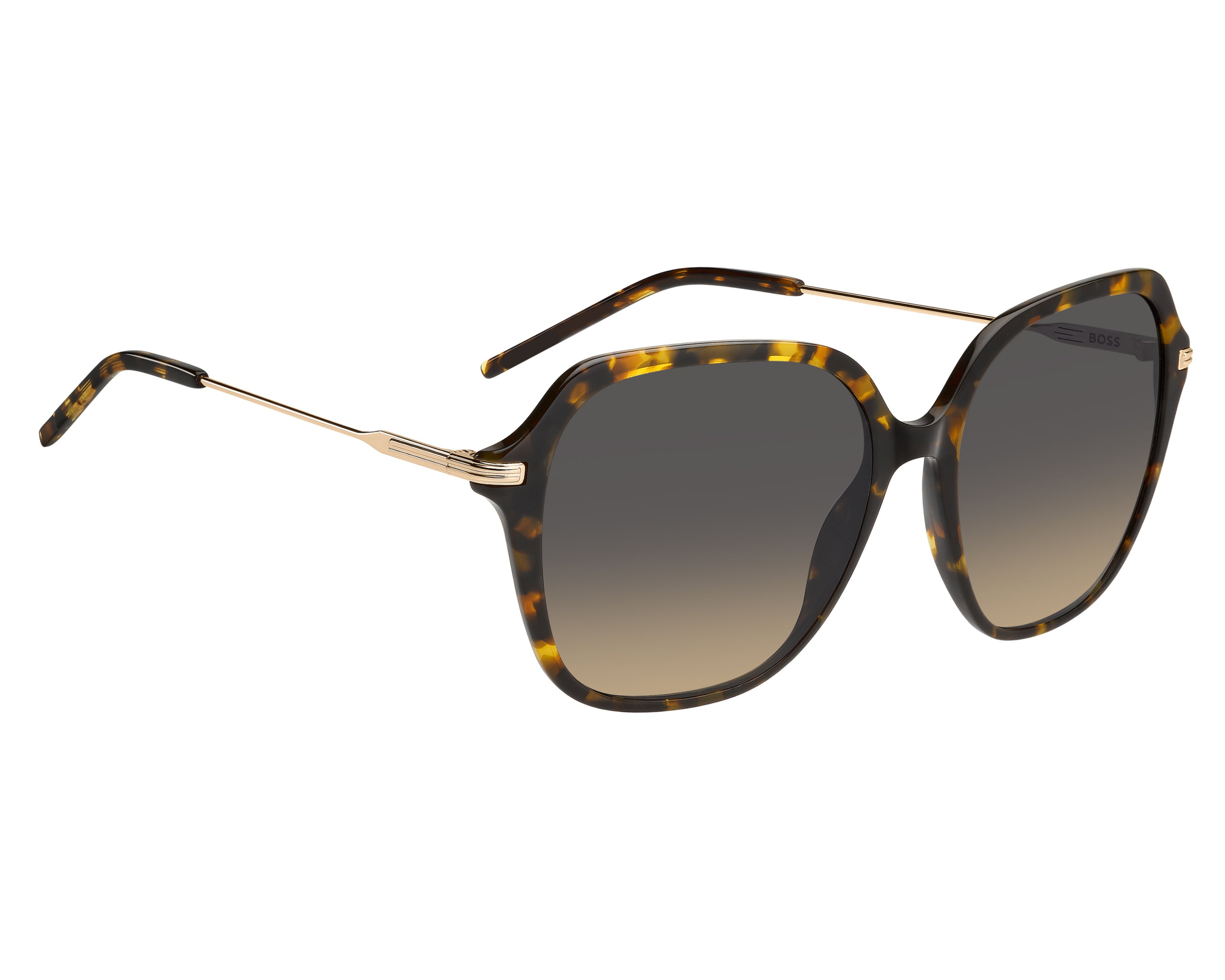 Hugo Boss BOSS-1781-S 2IK/PR 55-17 Havane Or vue de face