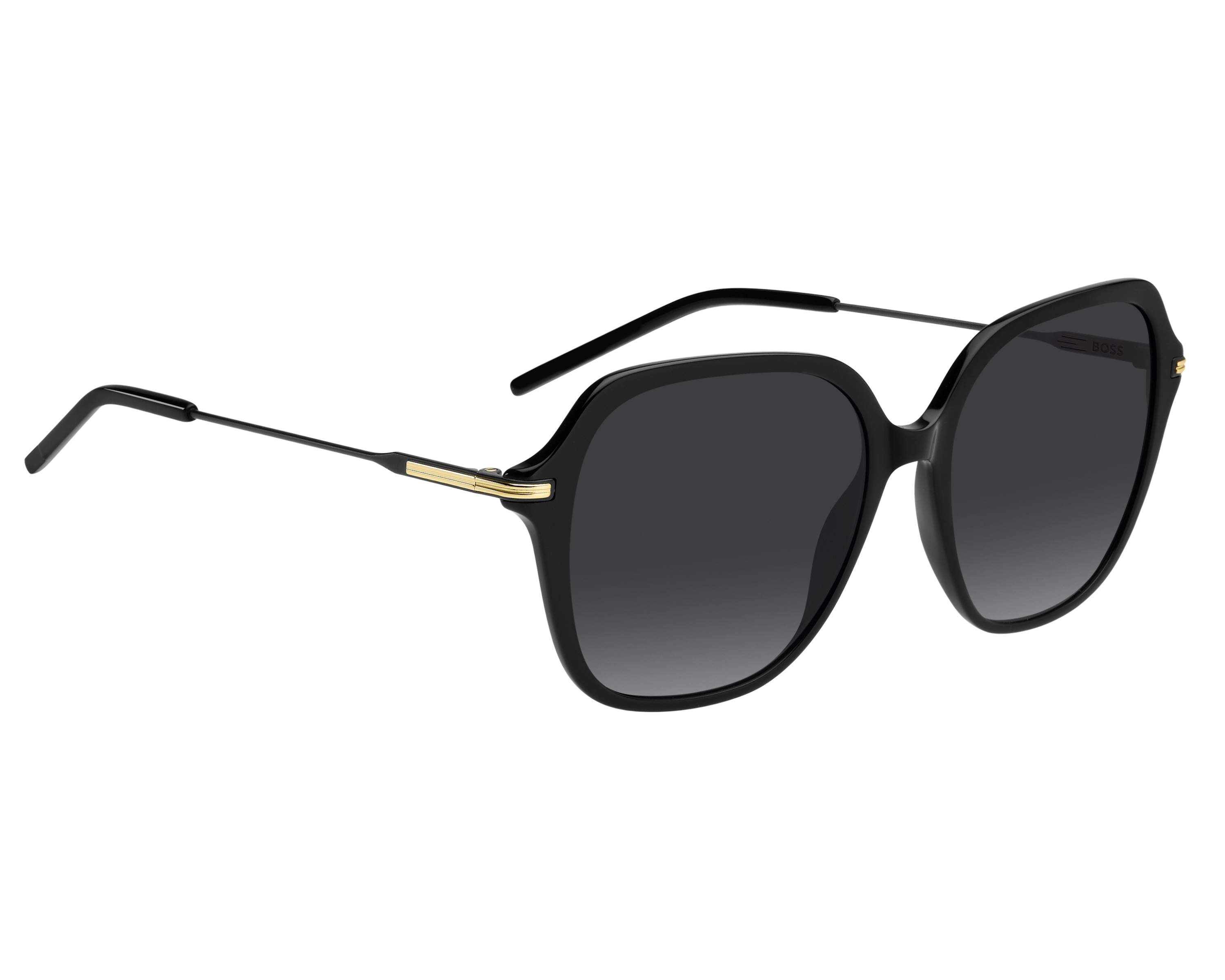 Hugo Boss BOSS-1781-S 807/9O 55-17 Noir  vue de profil