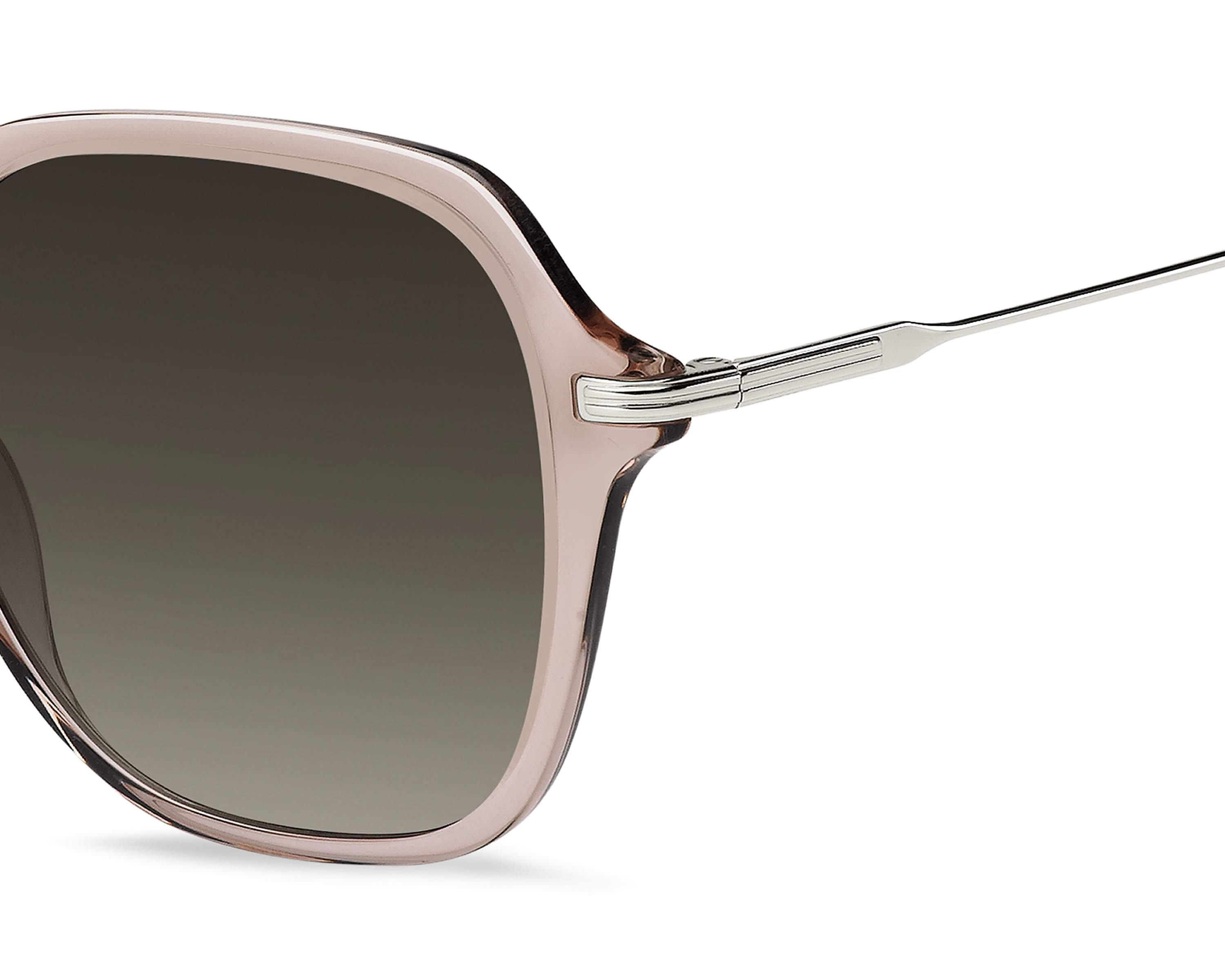 Hugo Boss BOSS-1781-S 8KB/HA 55-17 Rose Palladium vue de face