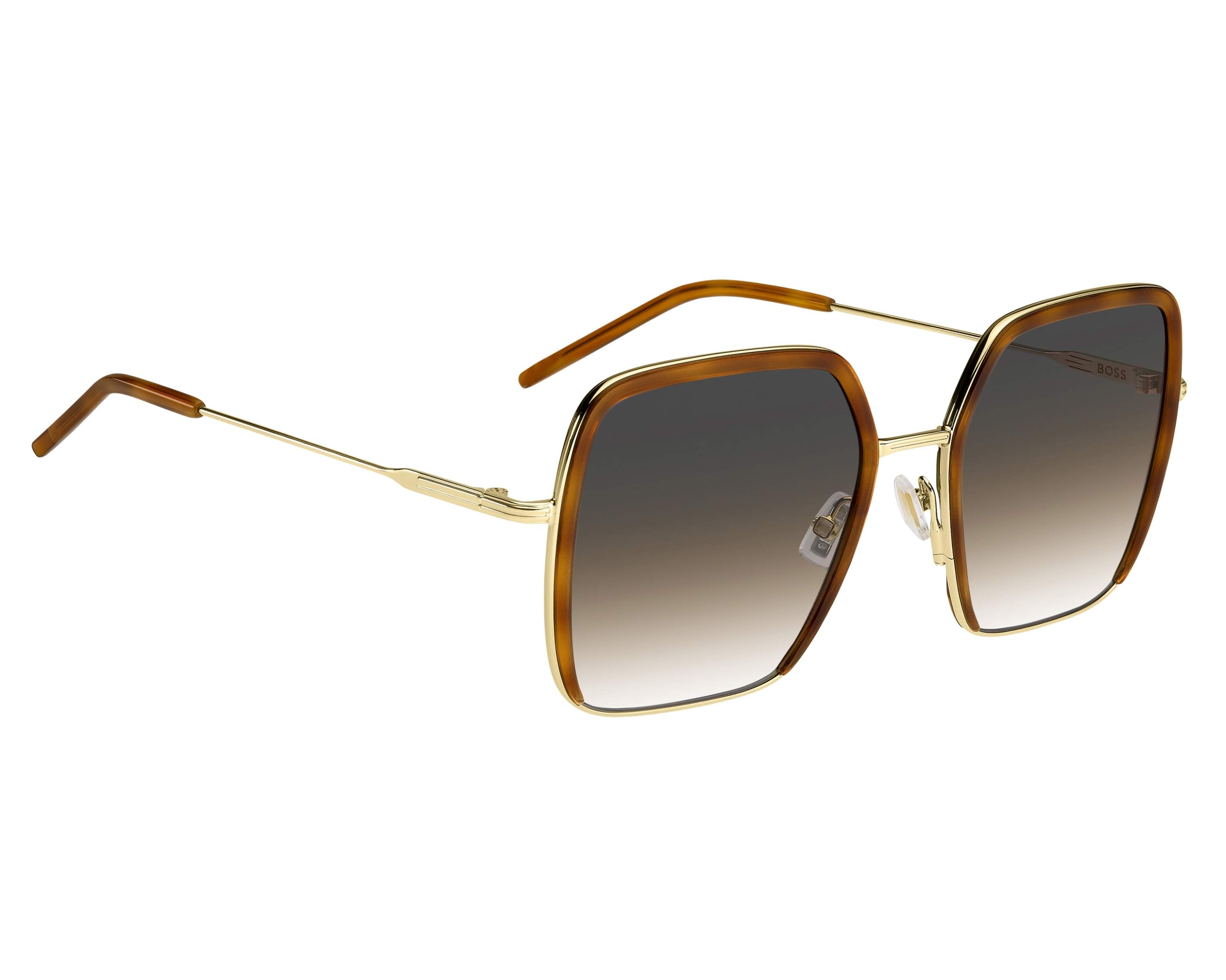 Hugo Boss BOSS-1783-S 2IK/PR 55-20 Havane Or vue de c&ocirc;t&eacute;