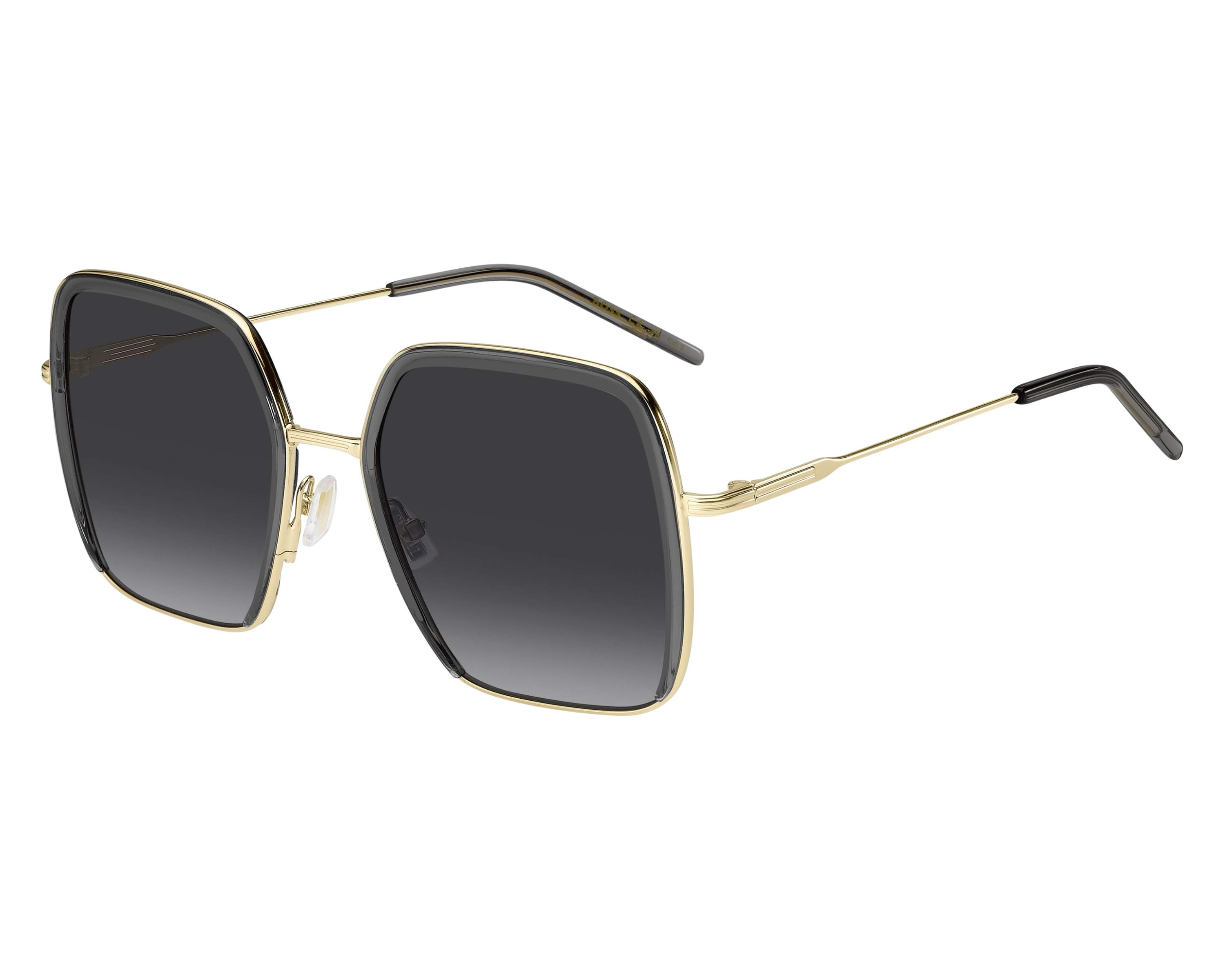 Hugo Boss BOSS-1783-S FT3/9O 55-20 Gris Or vue de c&ocirc;t&eacute;