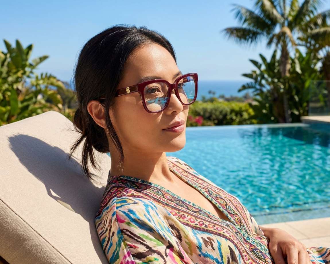 Hugo Boss BOSS-1792-G LHF 51-18 Bordeaux  vue 360 degr&eacute;s 5