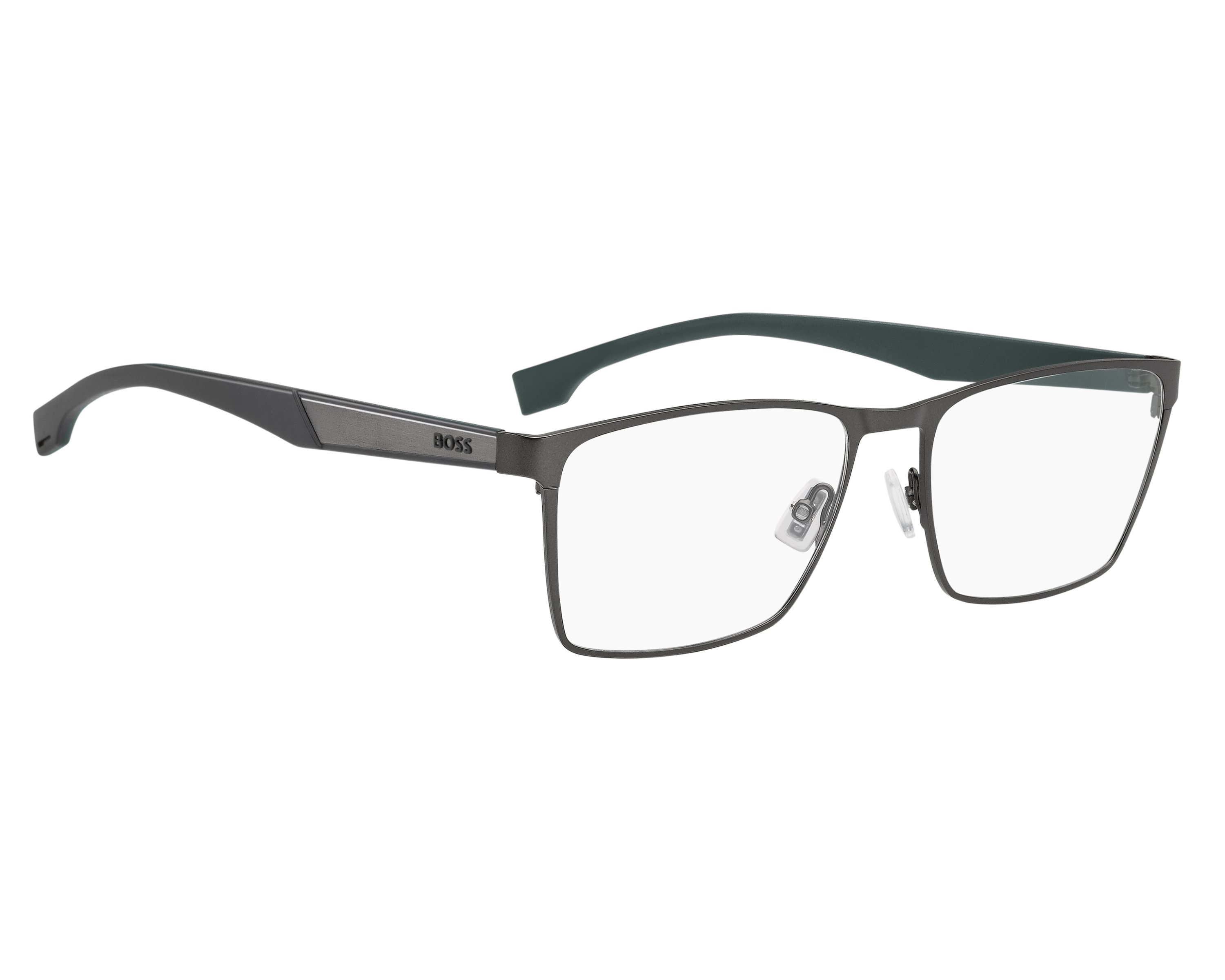 Hugo Boss BOSS-1828 SVK 58-18 Ruthénium Gris vue de face