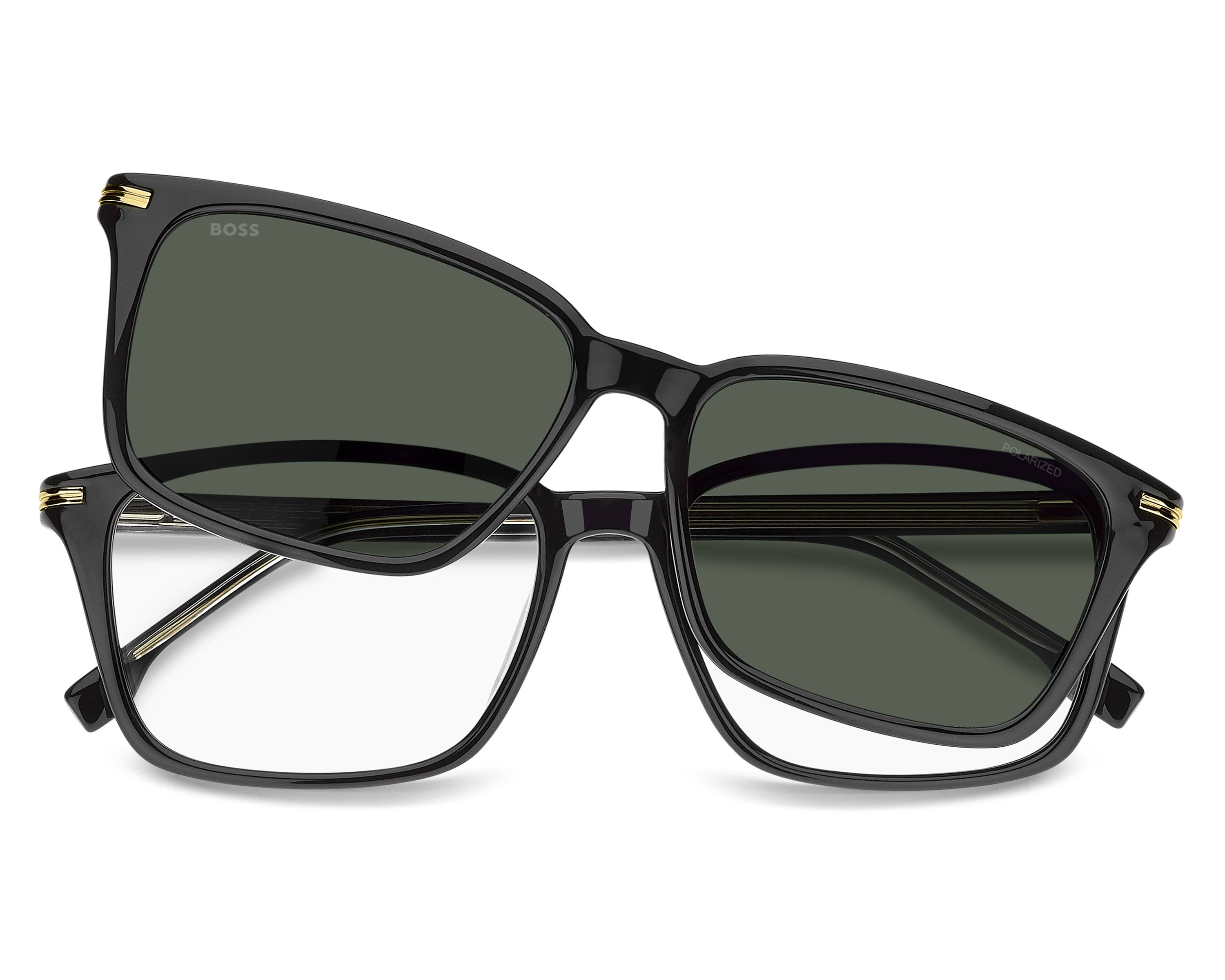 Hugo Boss BOSS-1847-G-C 807/UC 55-16 Noir  vue 360 degr&eacute;s 3