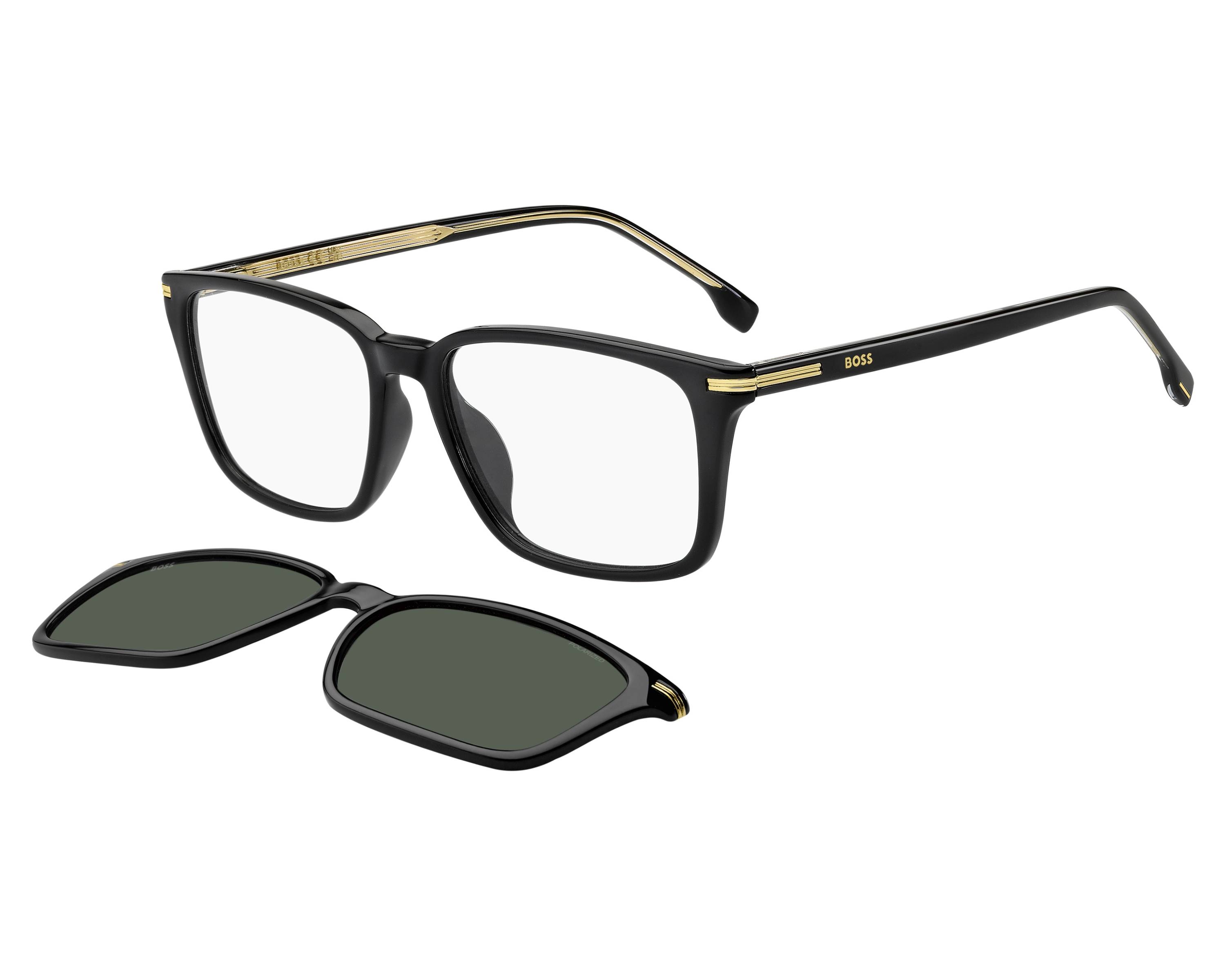 Hugo Boss BOSS-1847-G-C 807/UC 55-16 Noir  vue 360 degr&eacute;s 7