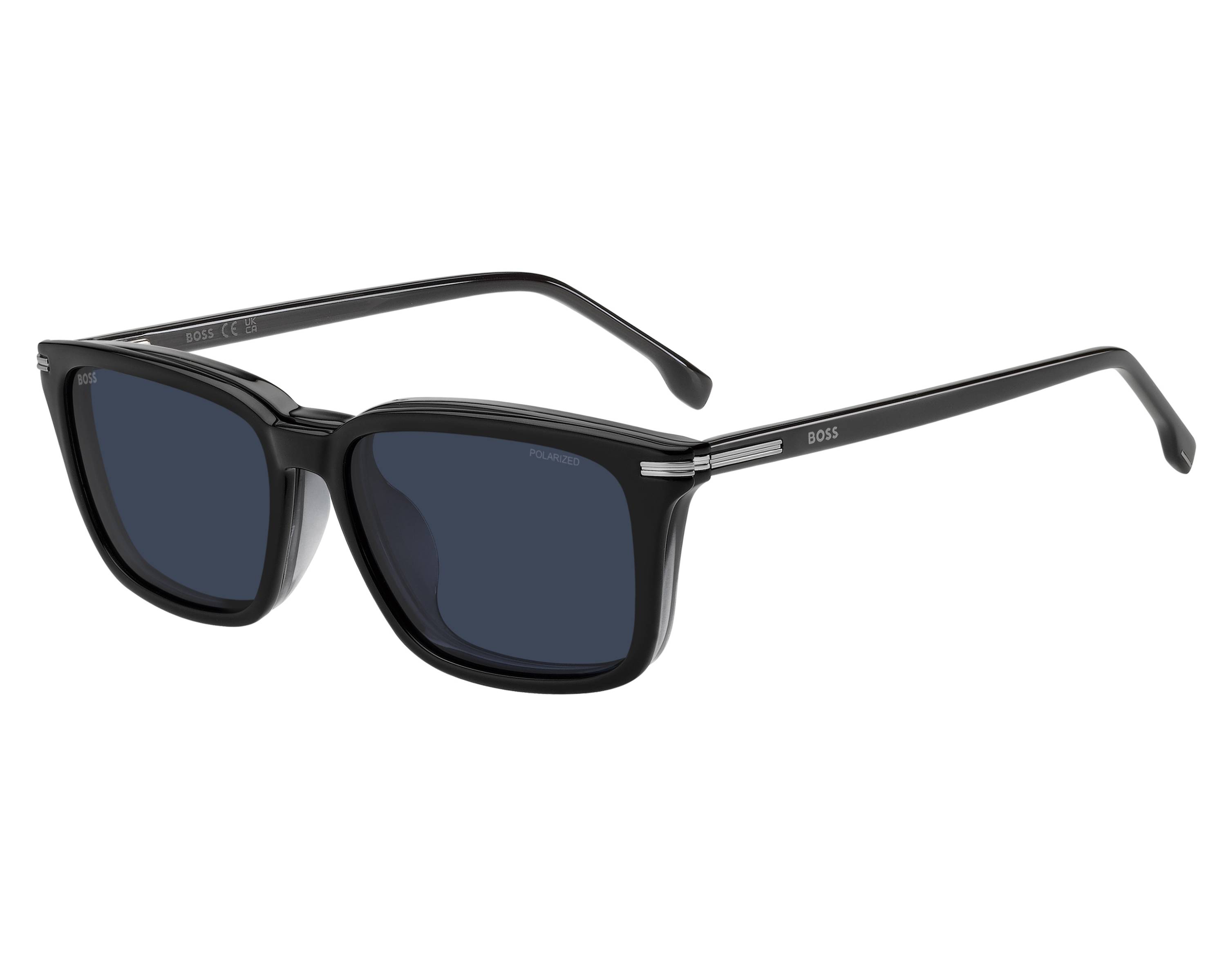 Hugo Boss BOSS-1847-G-C EDM/C3 55-16 Noir Gris vue 360 degr&eacute;s 7