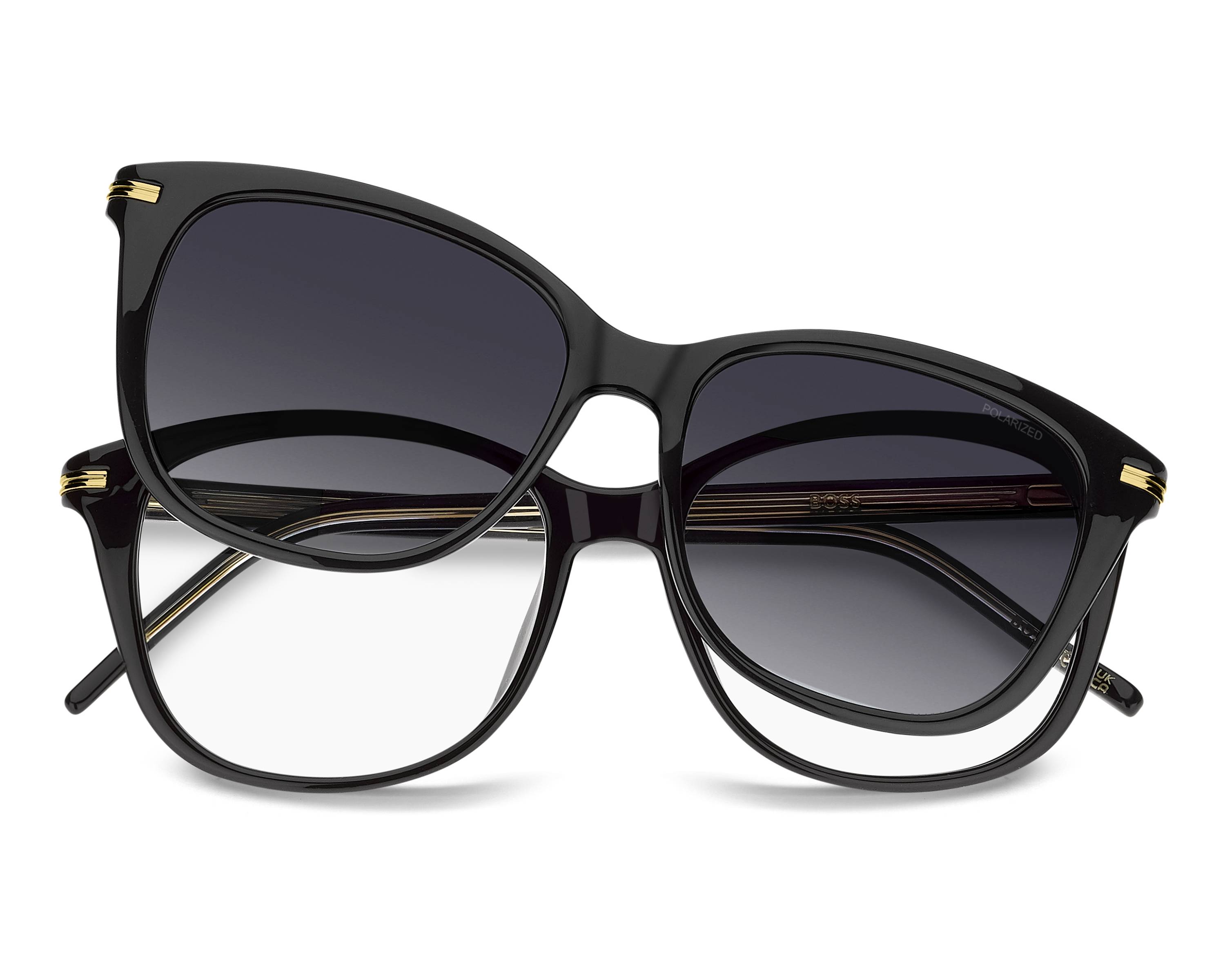 Hugo Boss BOSS-1862-G-C 807/WJ 52-16 Noir  vue 360 degr&eacute;s 1